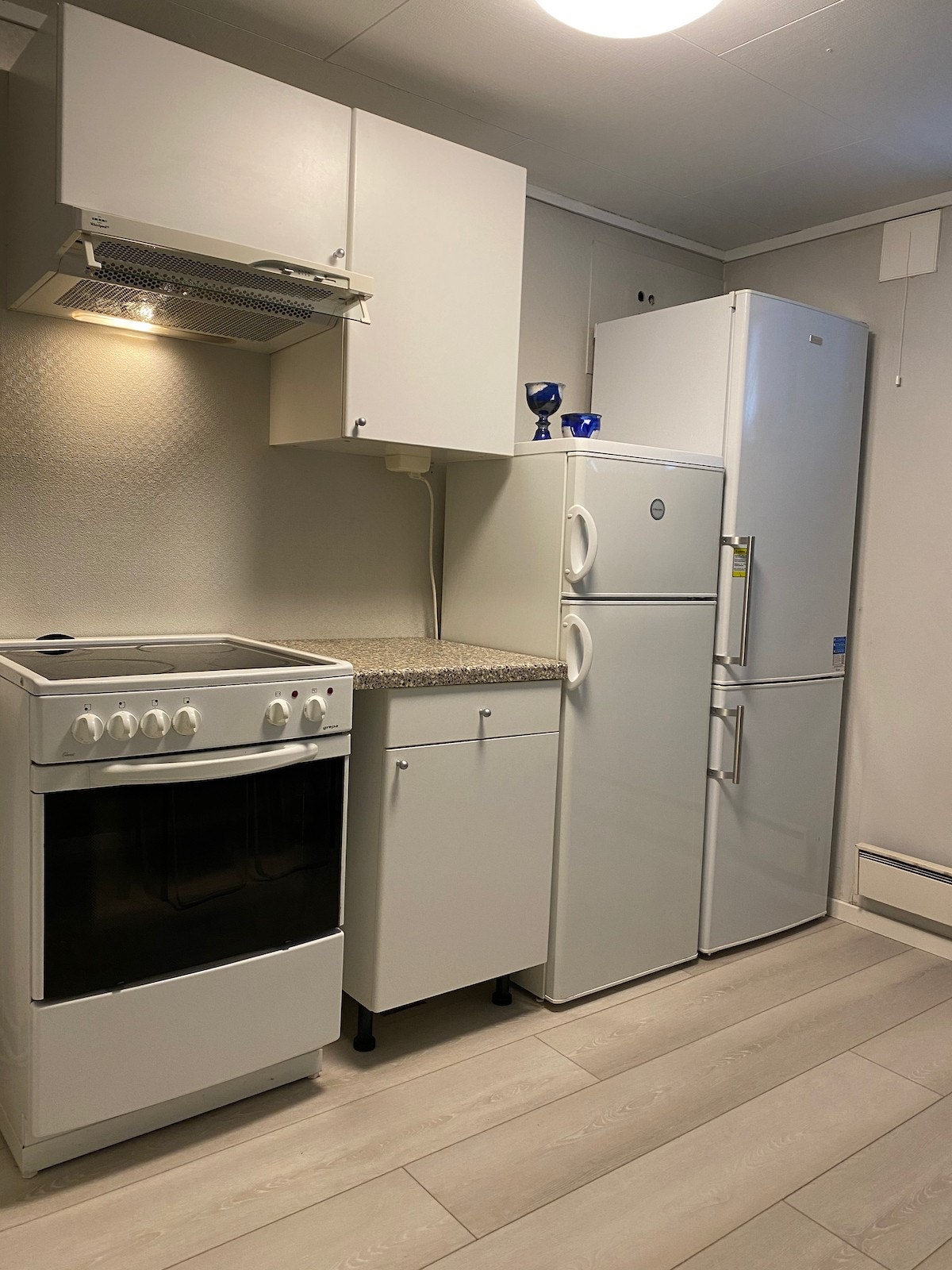 Kjøkken, med flere kjøleskap Galleribilde