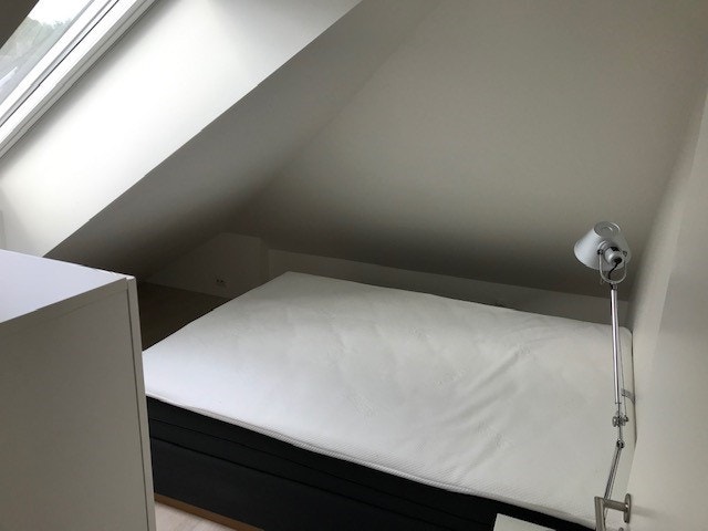 Soverom med stort Velux vindu Galleribilde