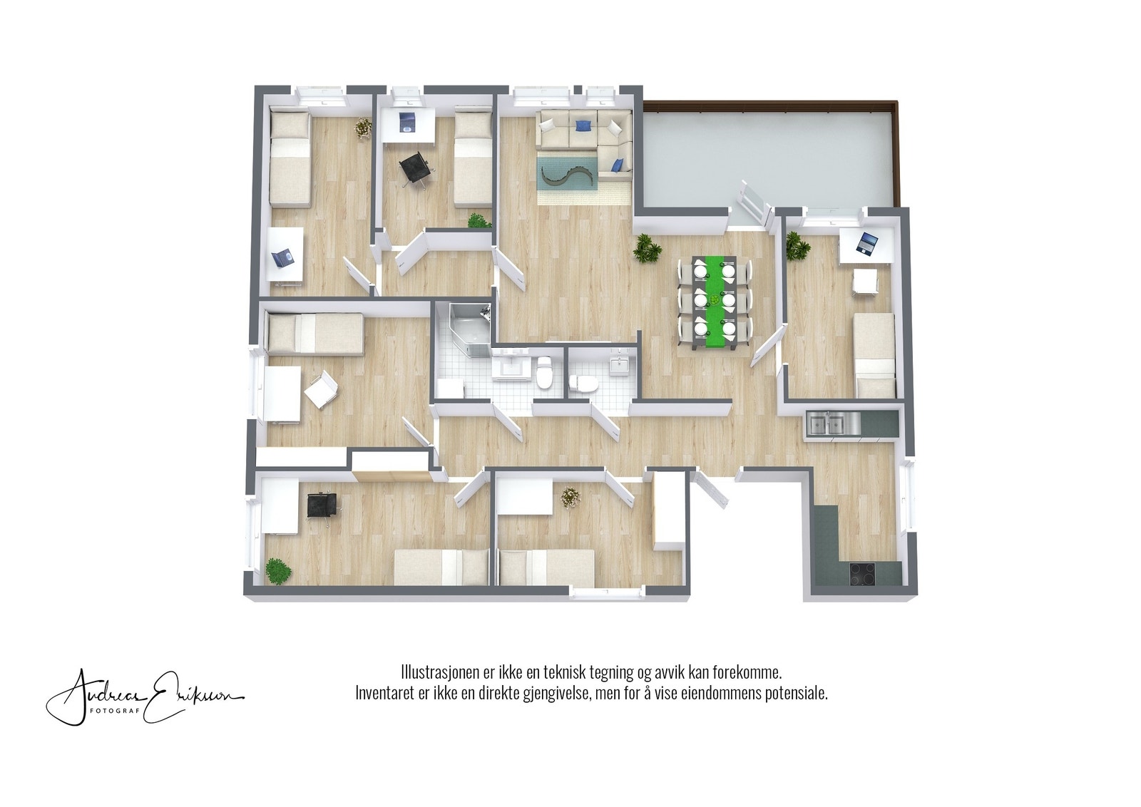 Planløsning Galleribilde