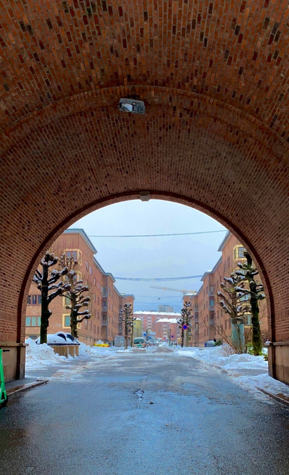 Leiligheten ligger i Portalgården Galleribilde