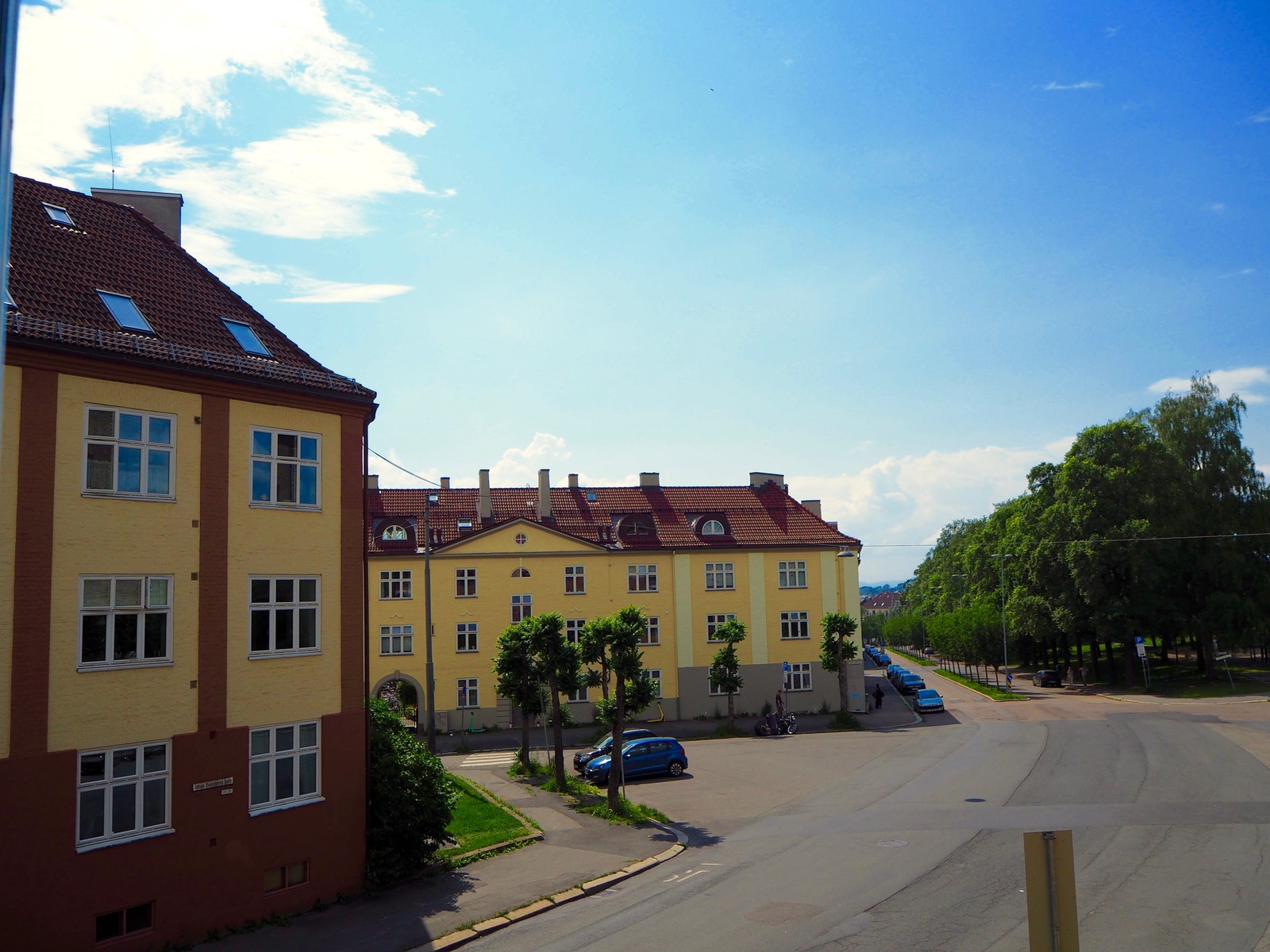 Utsyn fra stue Galleribilde