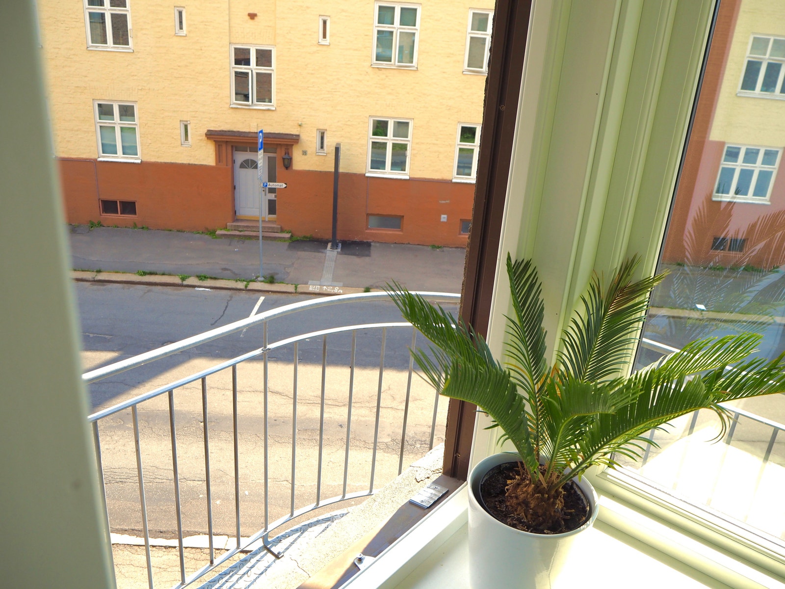 Brannbalkong fra kjøkken Galleribilde