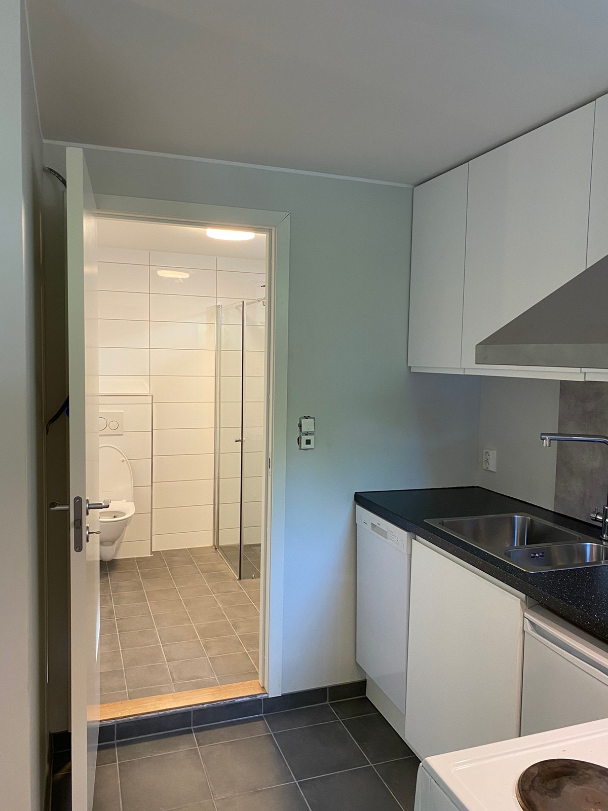 Inngang til stort nytt bad Galleribilde