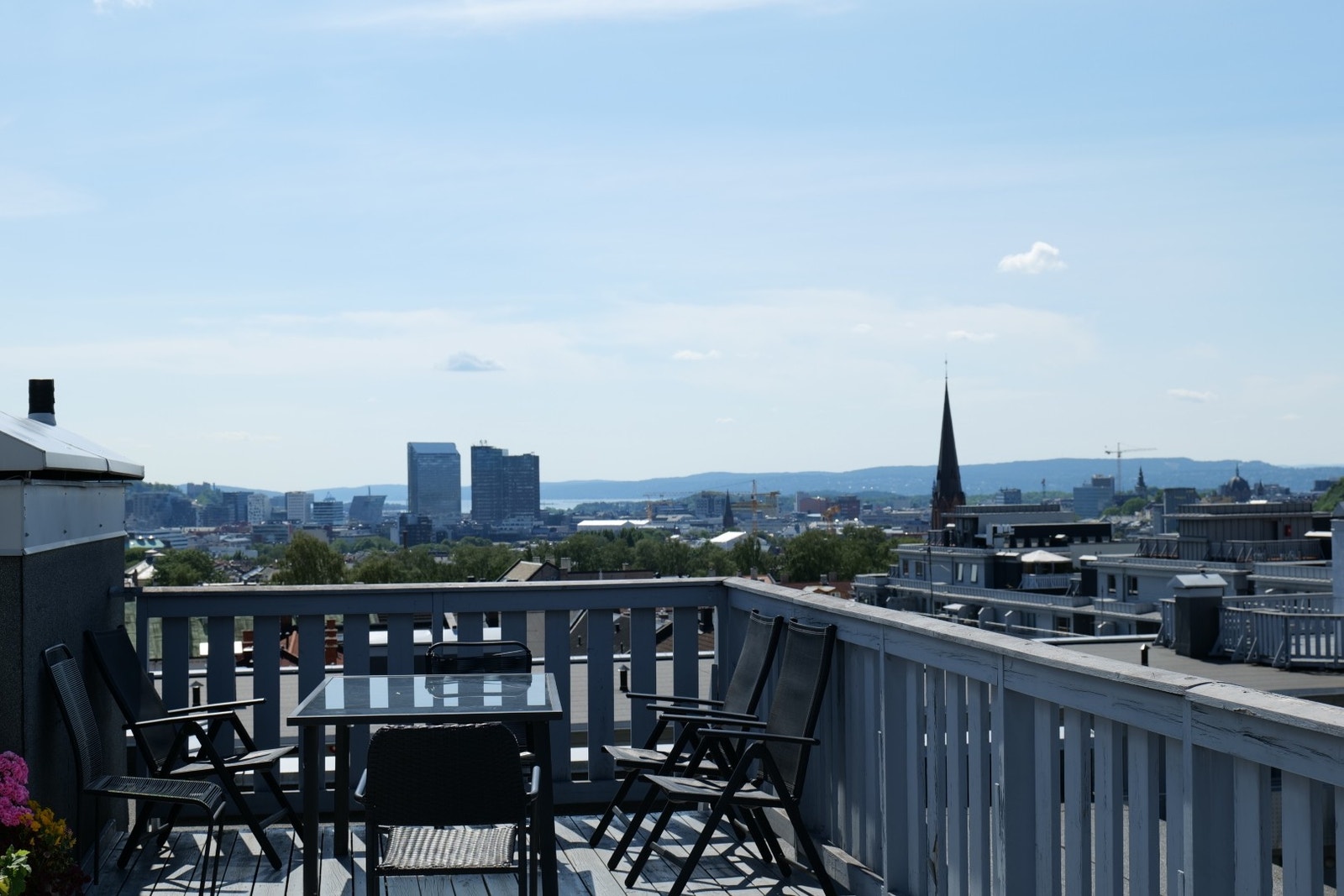 Takterrasse Galleribilde