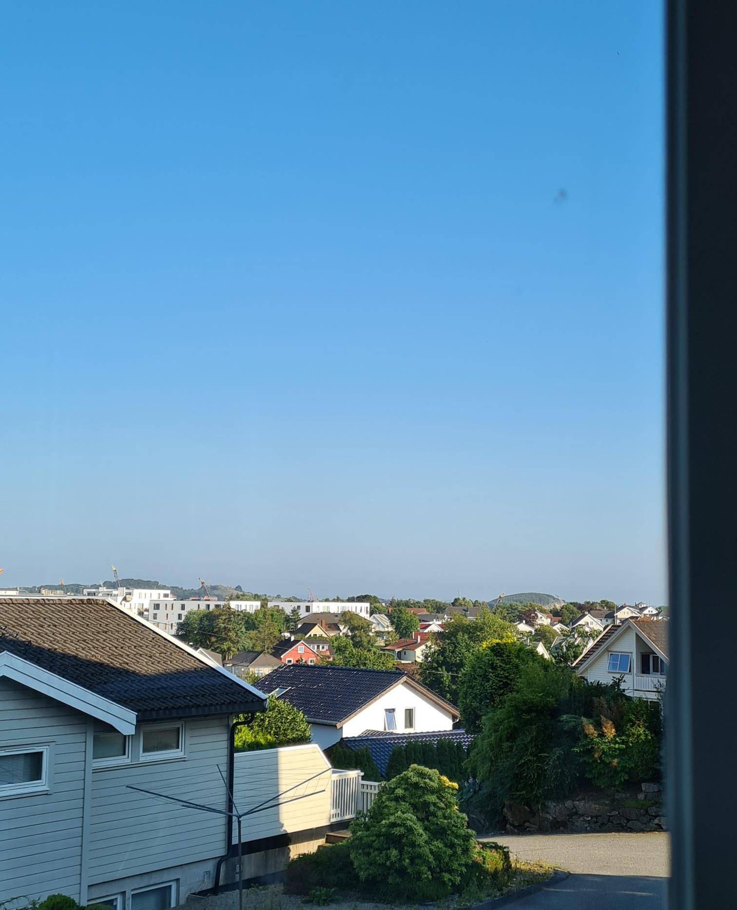 Utsikt ned til Tananger sentrum Galleribilde