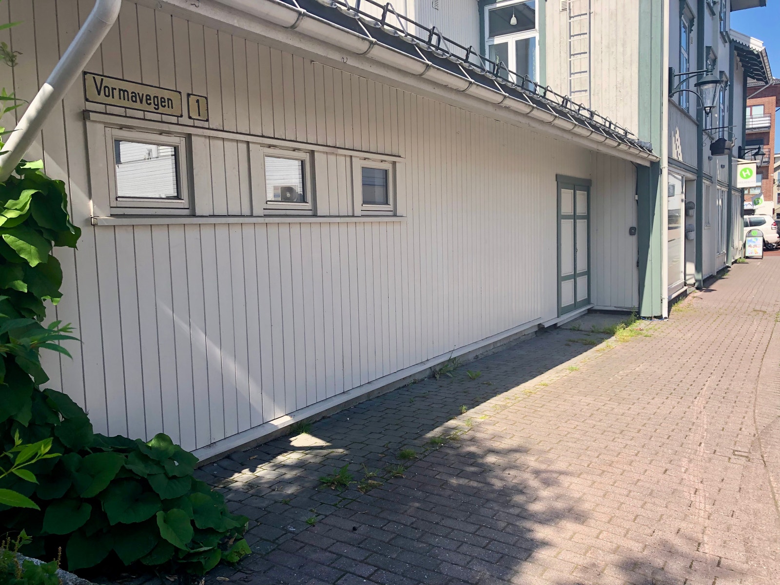 Flott uteplass til eventuelt servering Galleribilde