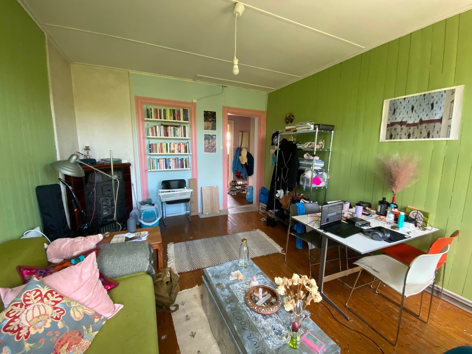 stue sett fra vinduene Galleribilde