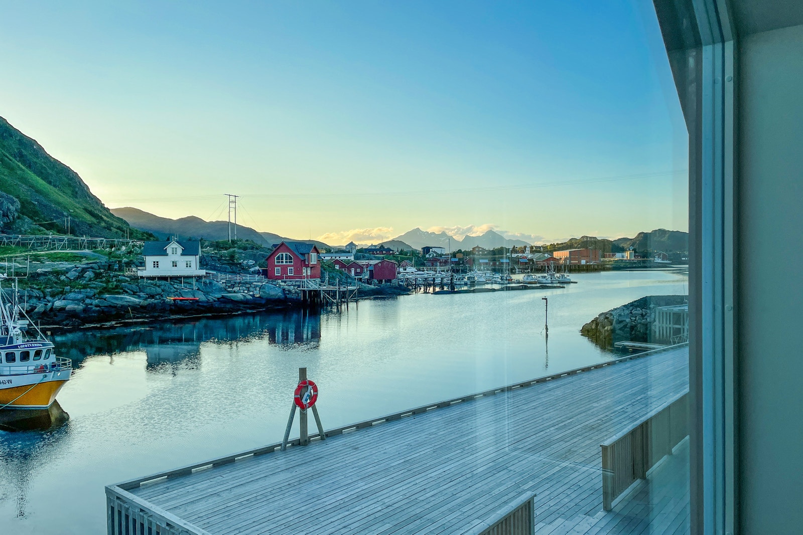 Utsikt til havna Galleribilde