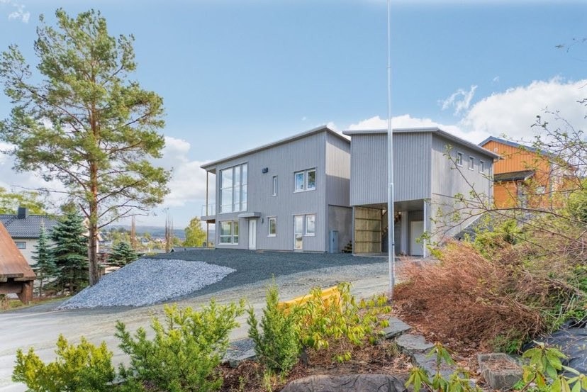 Leiligheten sto som resten av huset ferdig i 2019. Galleribilde