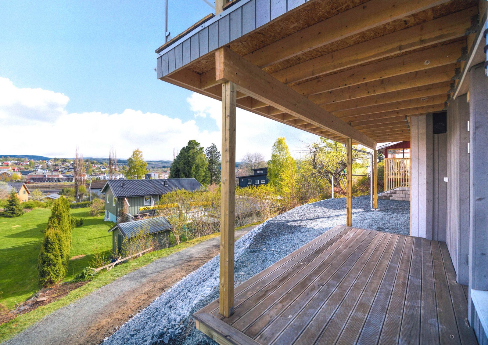 Utsikten fra leiligheten. Galleribilde