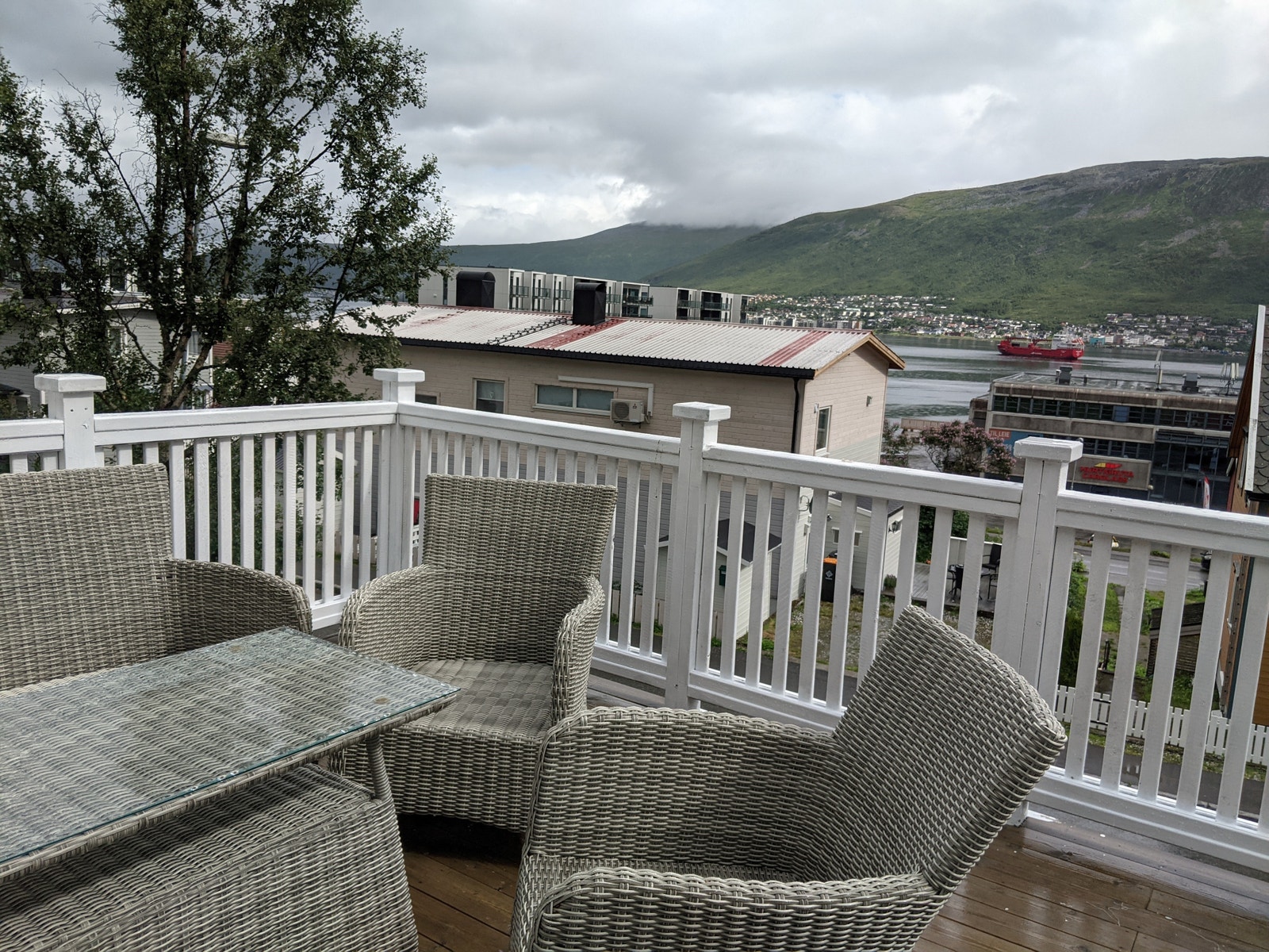 Veranda mot øst Galleribilde