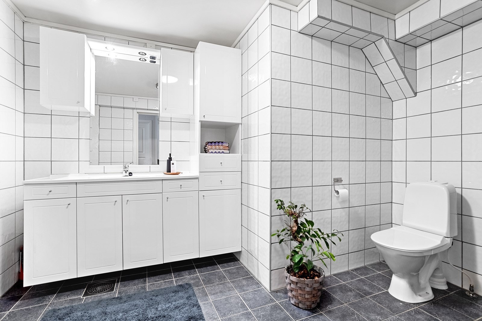 Bad med dusj og toalett Galleribilde