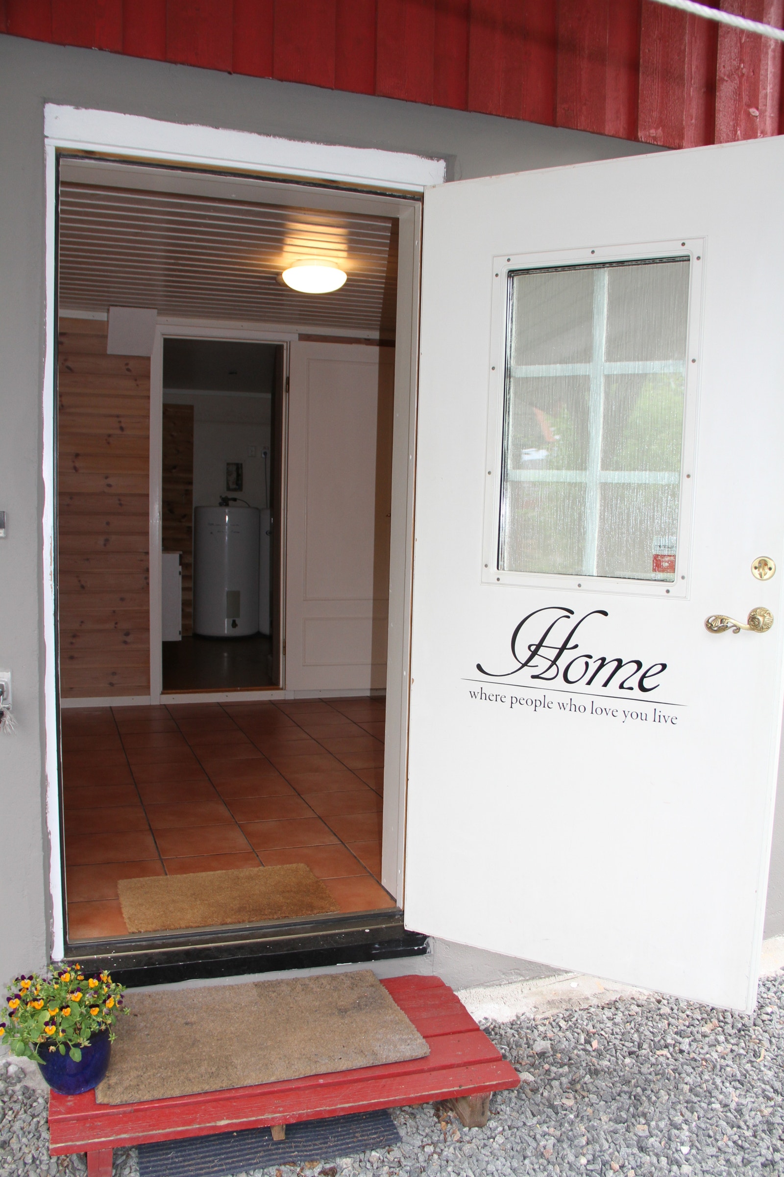 Inngangsparti Galleribilde