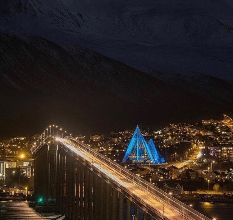 Utsikt fra felles takterasse Galleribilde