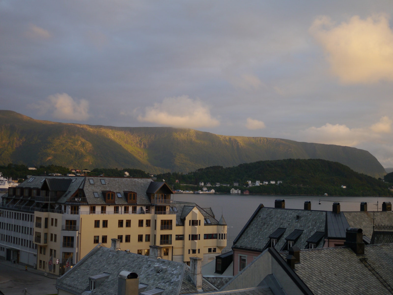 Bilde tatt fra balkong Galleribilde