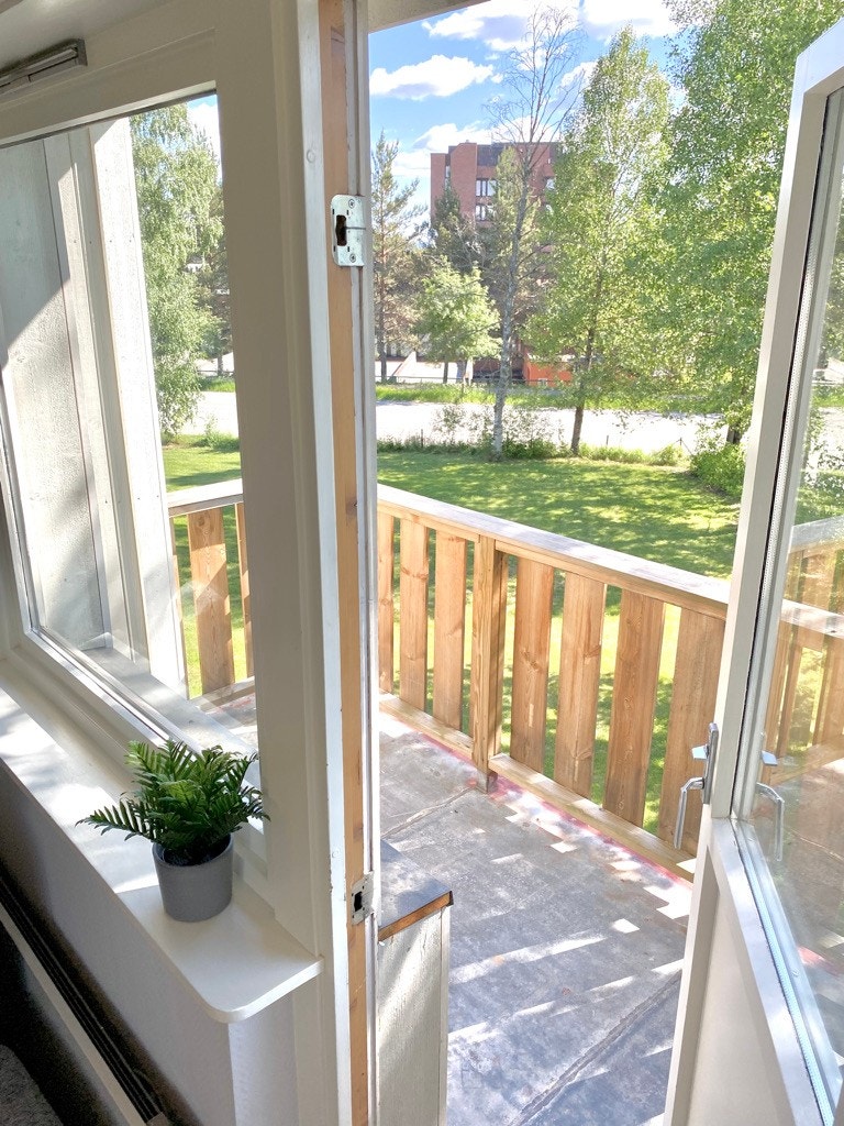 Utgang til terrasse Galleribilde