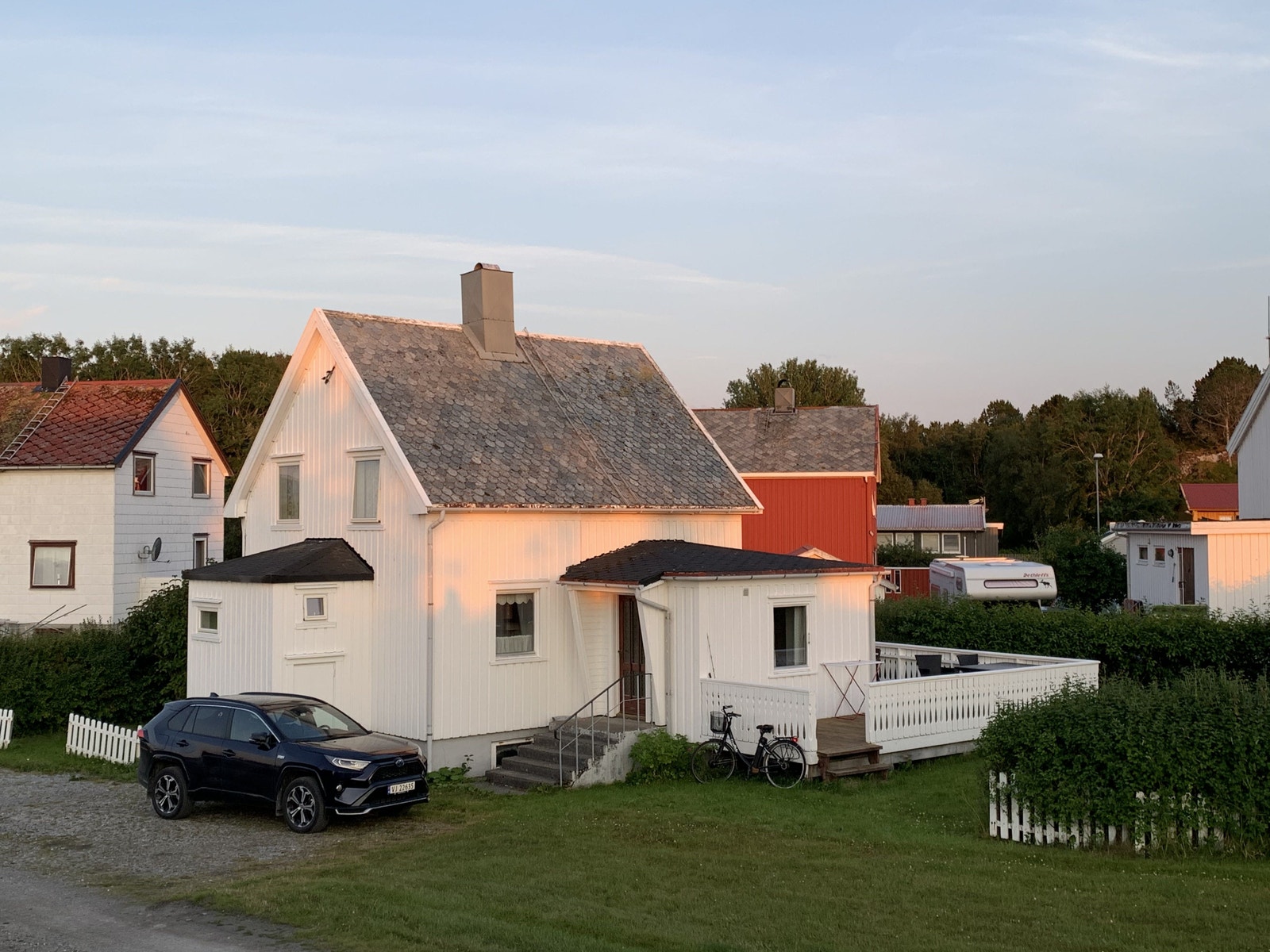 Huset sett fra inngangsparti. Galleribilde