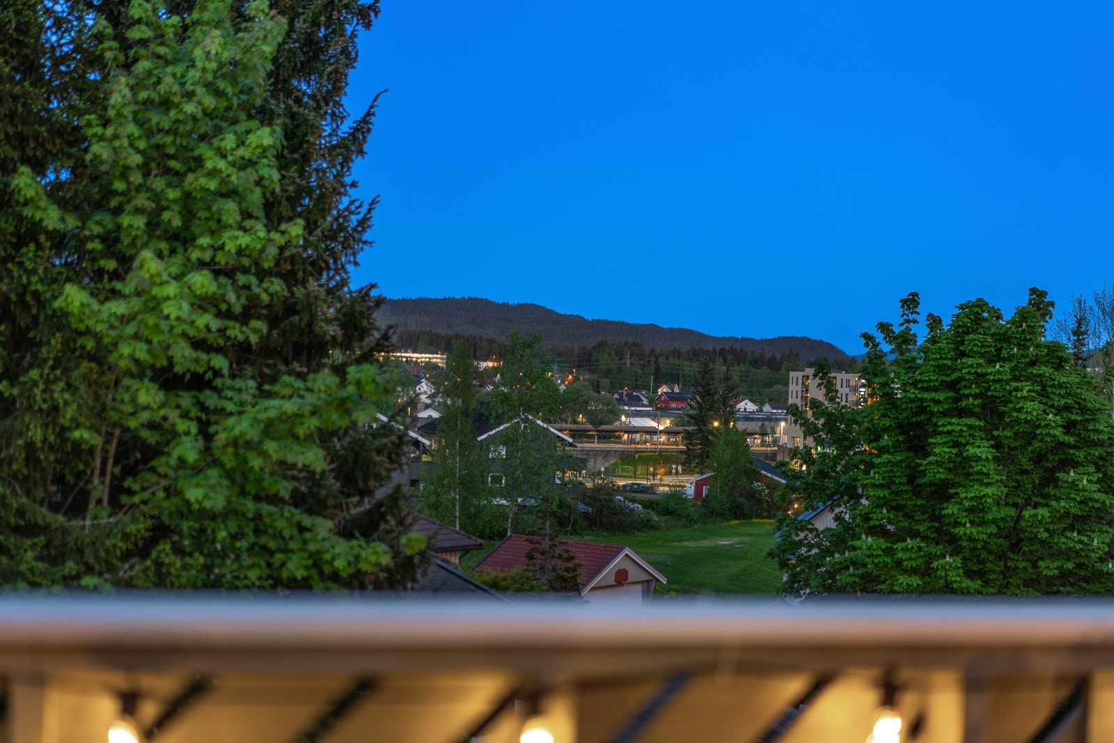 Utsikt fra eiendommen. Galleribilde