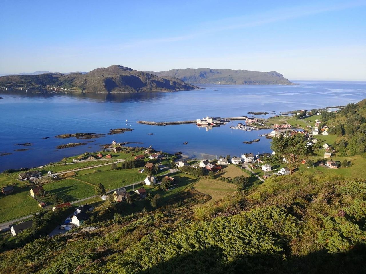 Fantastisk tur- og kystområde Galleribilde