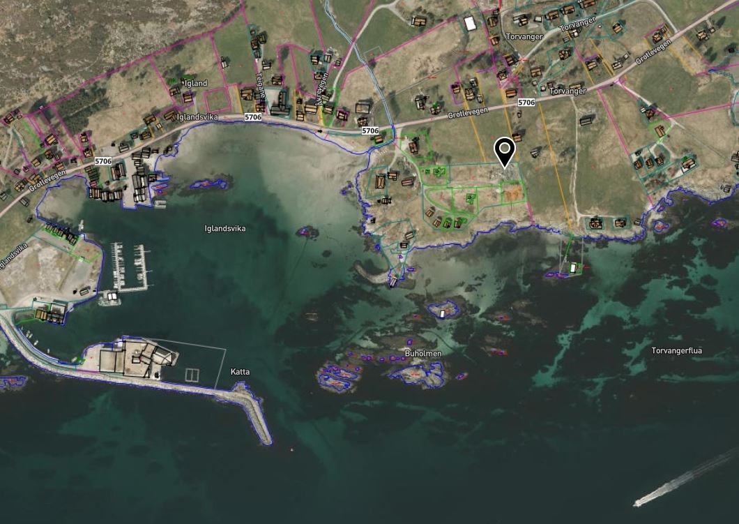 Tomteplassering, man kan velge andre tomter. Galleribilde