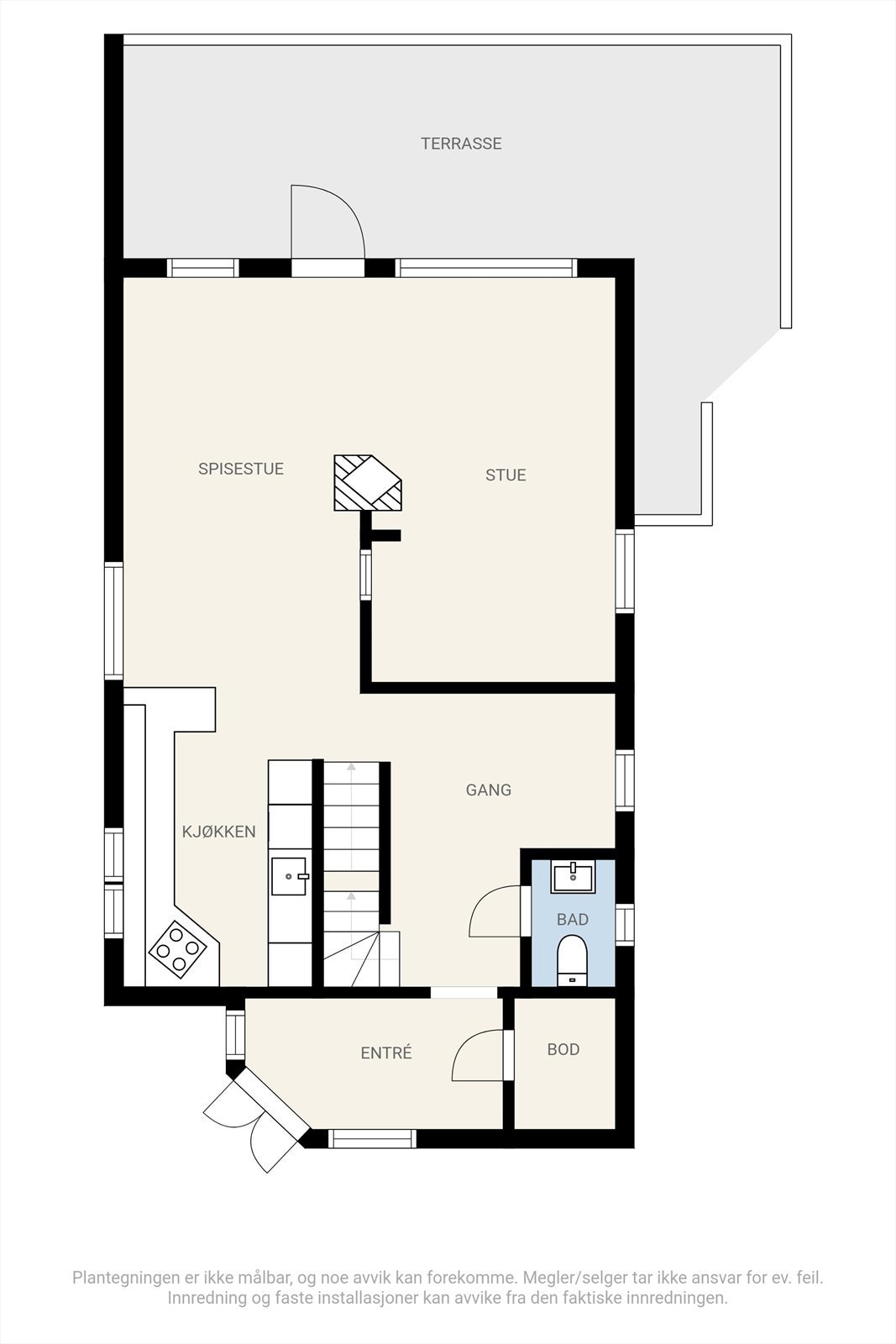 1 etasje (Hovedetasje) Galleribilde