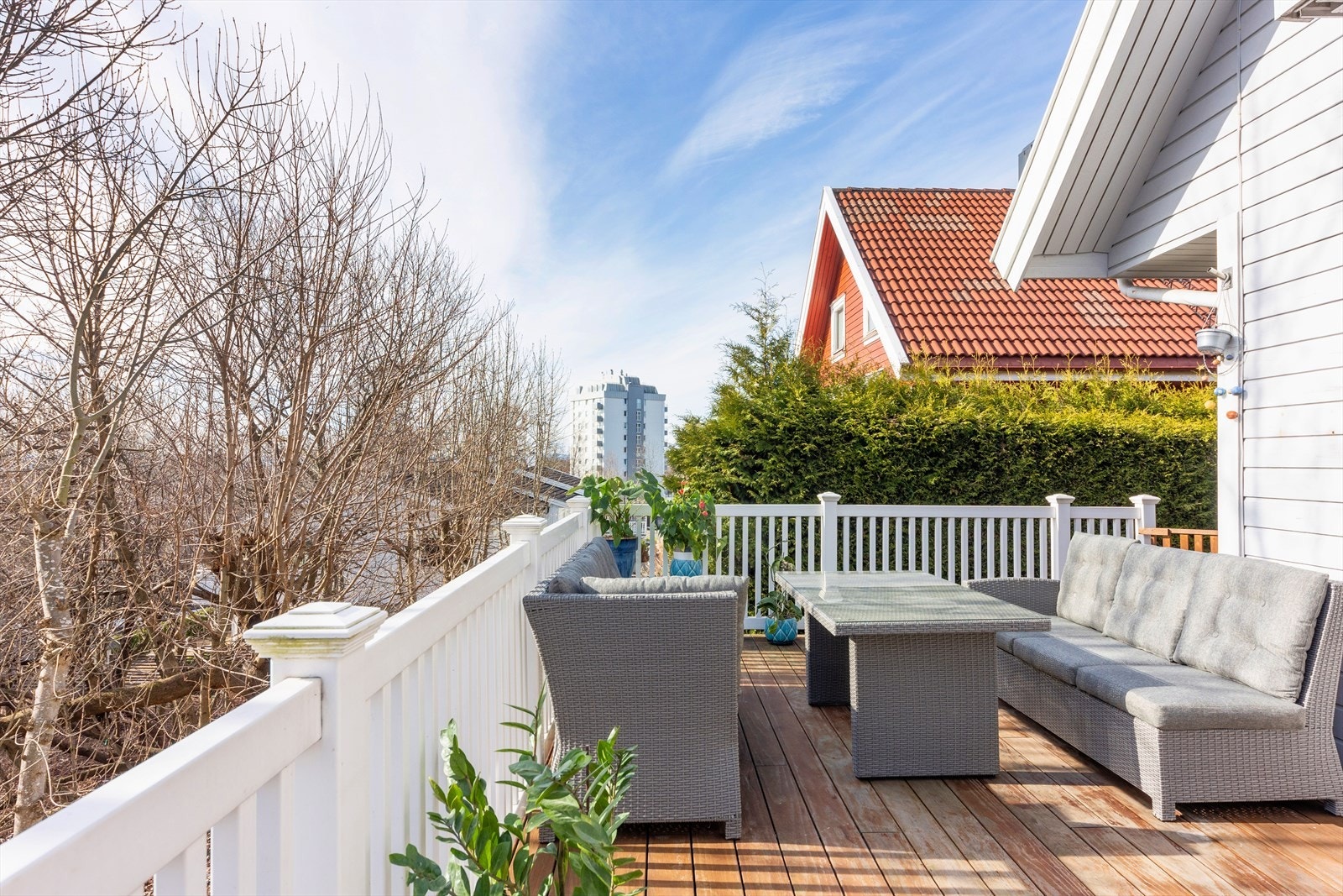 God plass til terrassemøbler Galleribilde