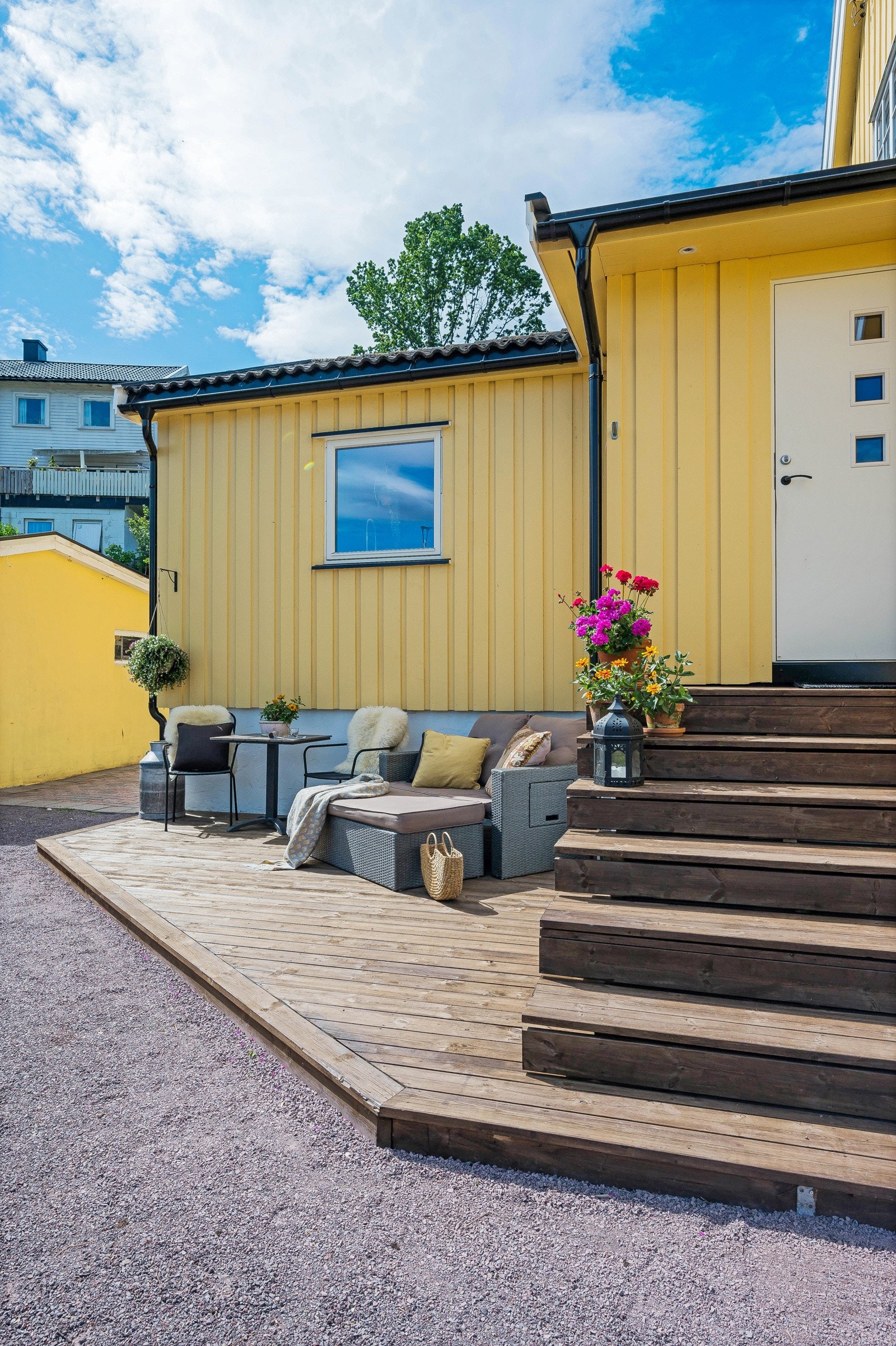 Hyggelig inngangsparti. Galleribilde