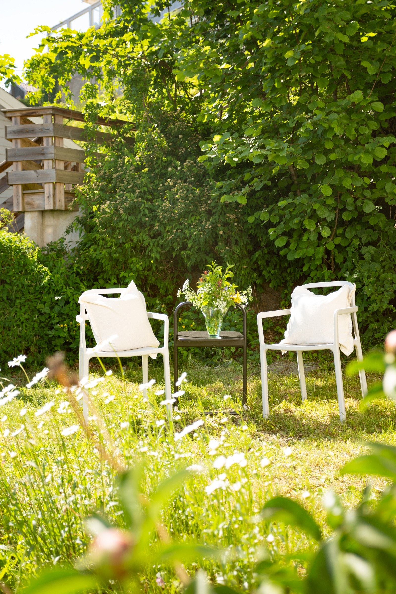 Detaljer hage. Galleribilde