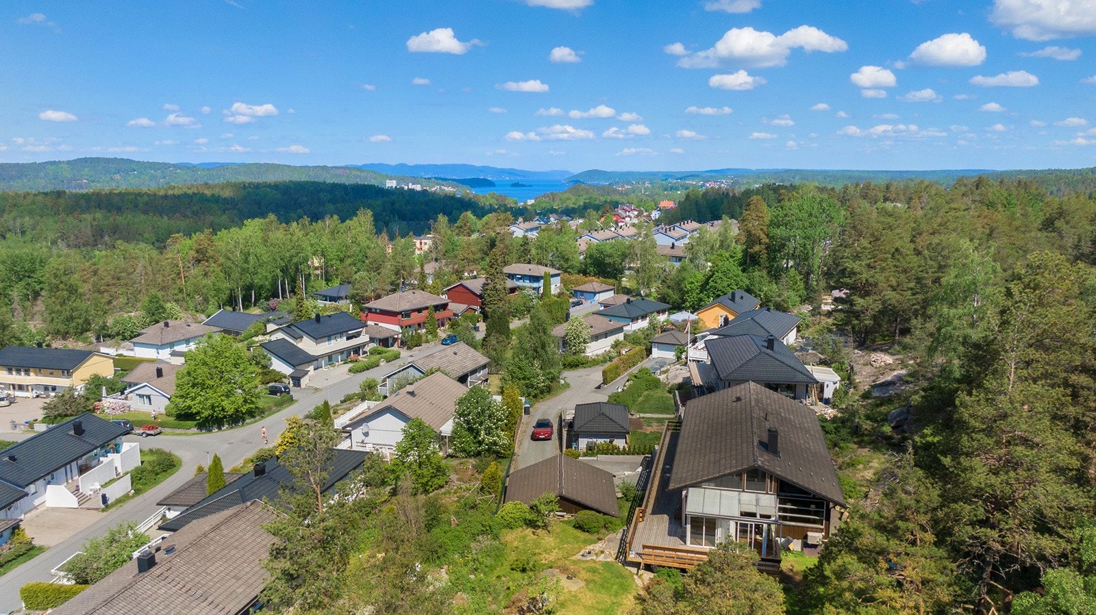 Dronebilde. Galleribilde
