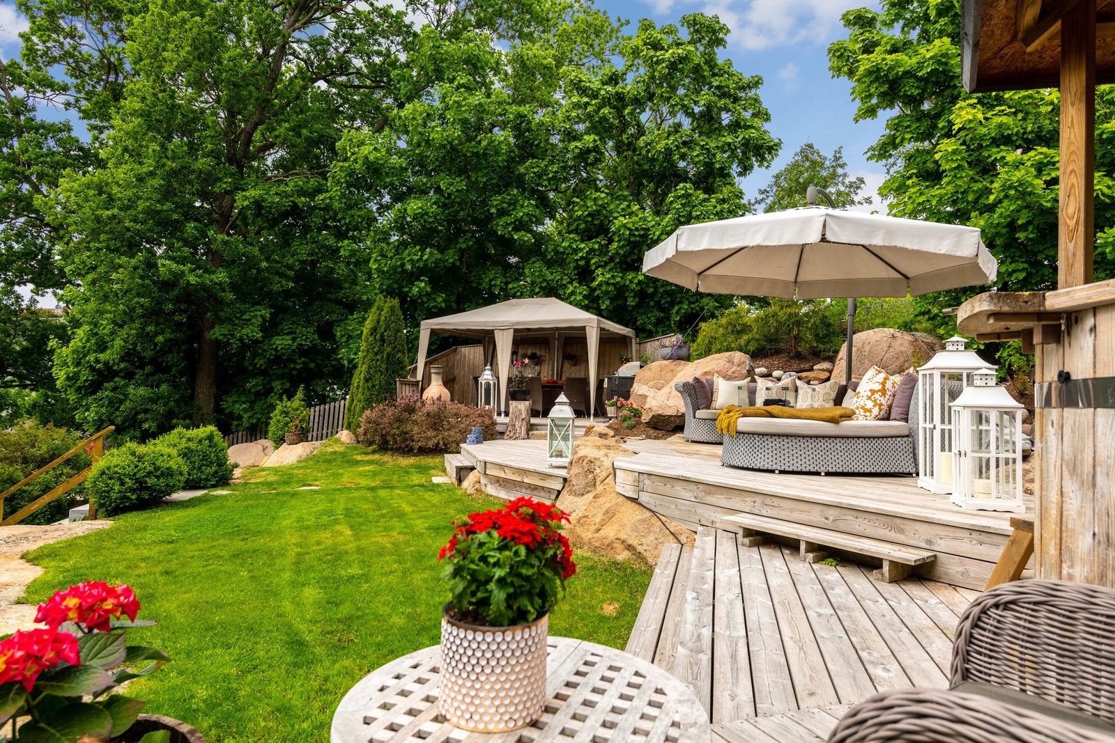 På oversiden er det kun skog og ingen gjenboere. Galleribilde