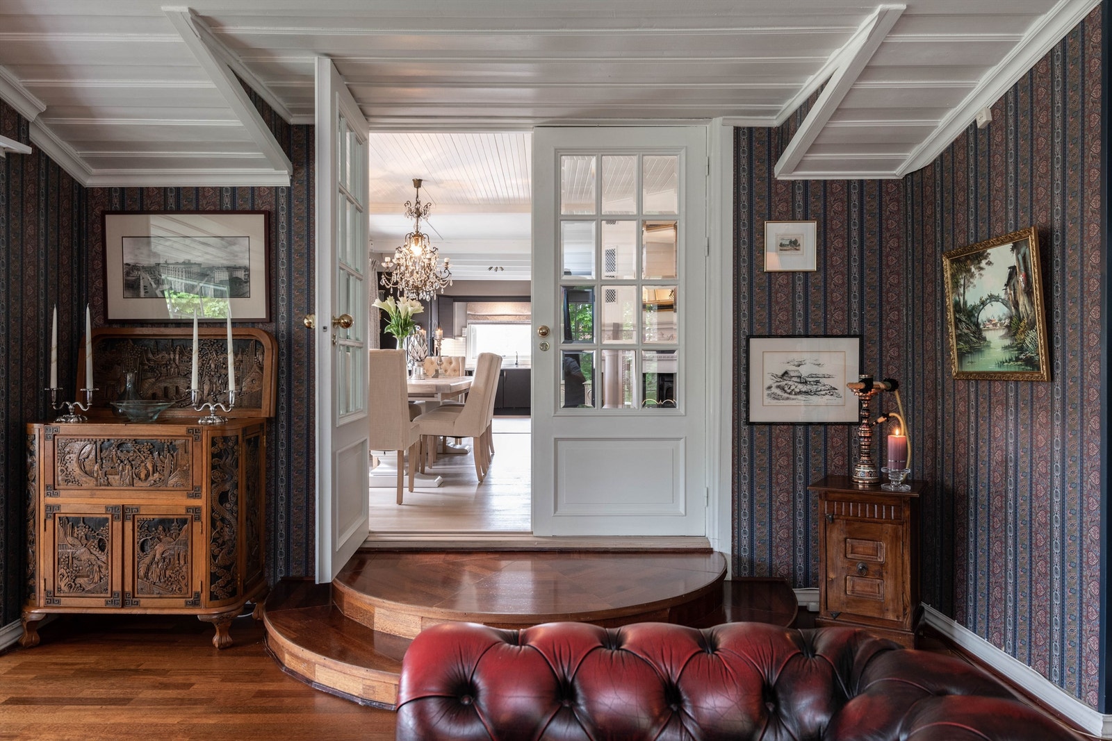 To av stuene kan stenges av for individuell bruk. Galleribilde