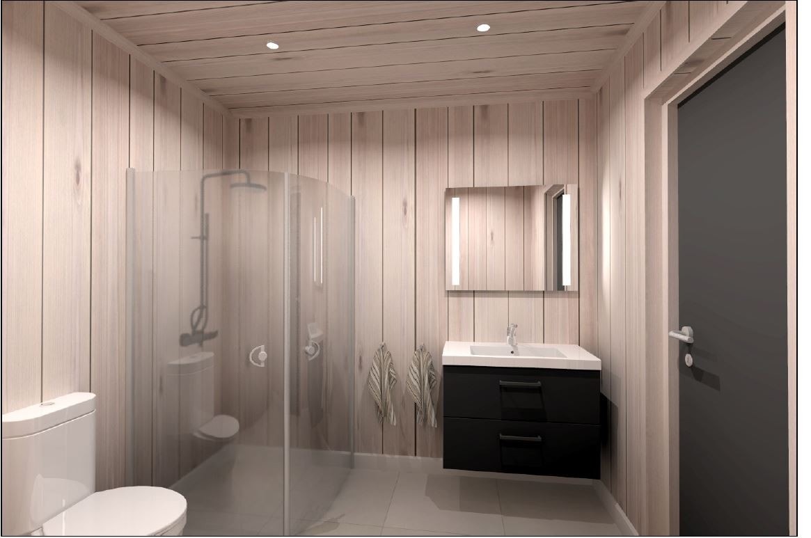 Delikat baderomsinnredning fra Strai Galleribilde