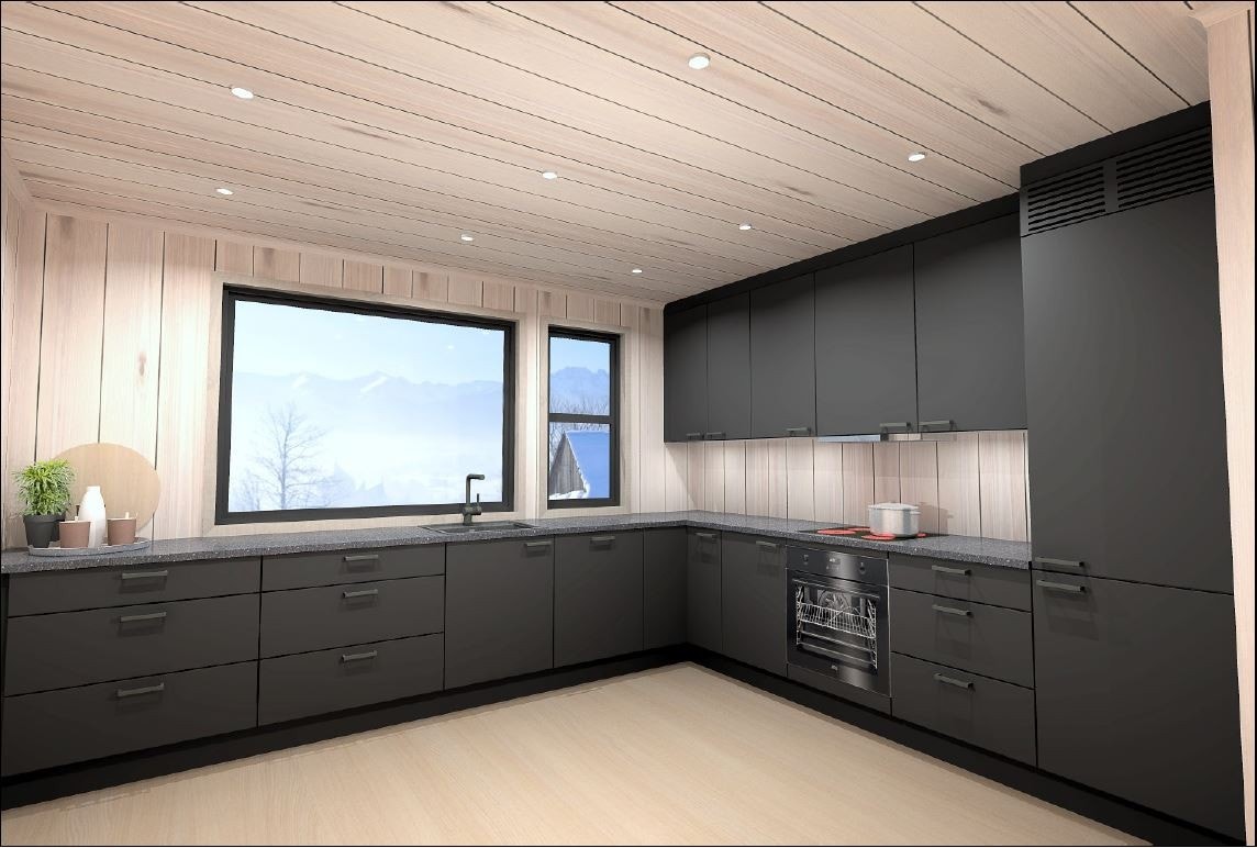 Flott kjøkkeninnredning fra Strai Galleribilde