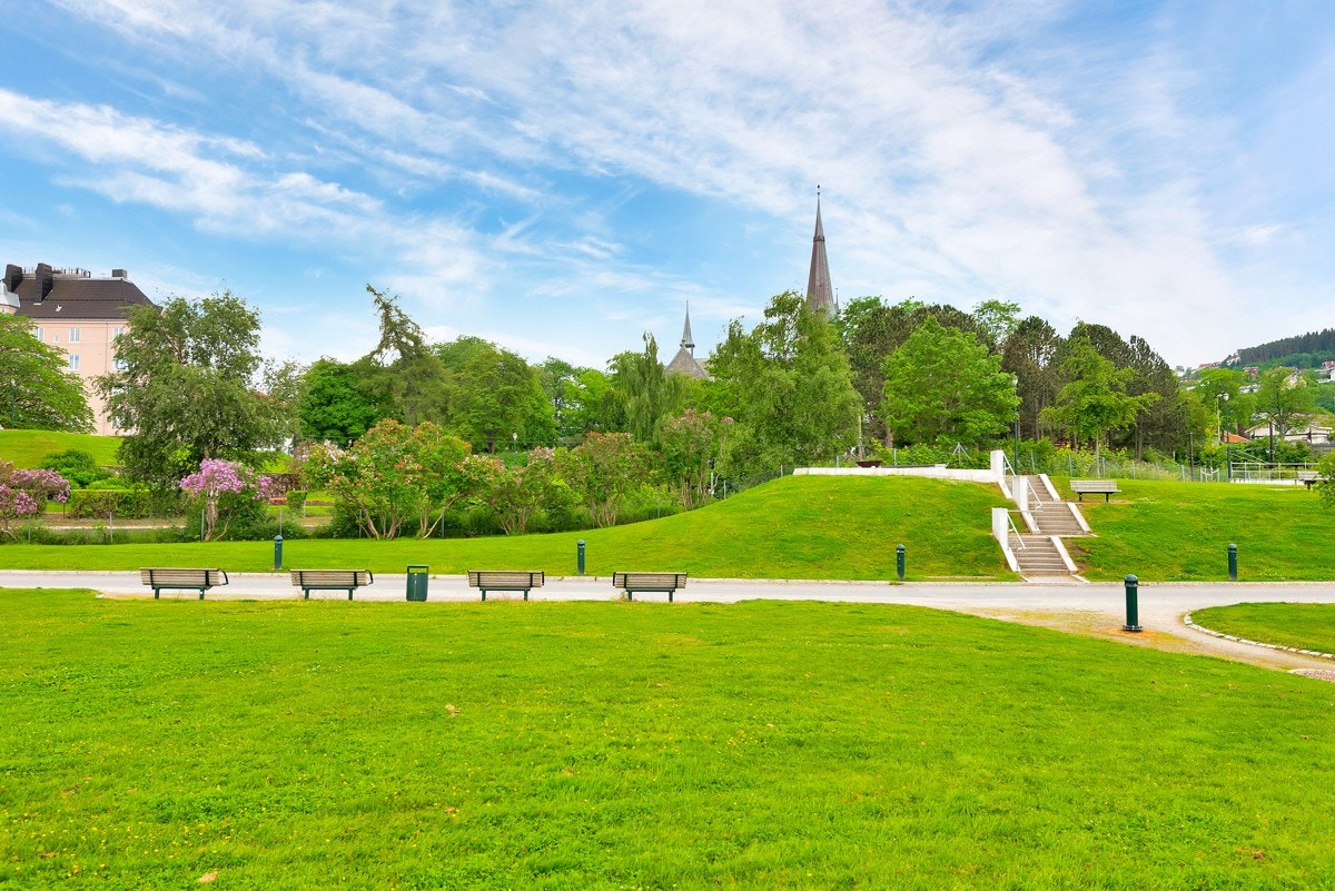 Flere flotte parker med nærhet til leiligheten Galleribilde