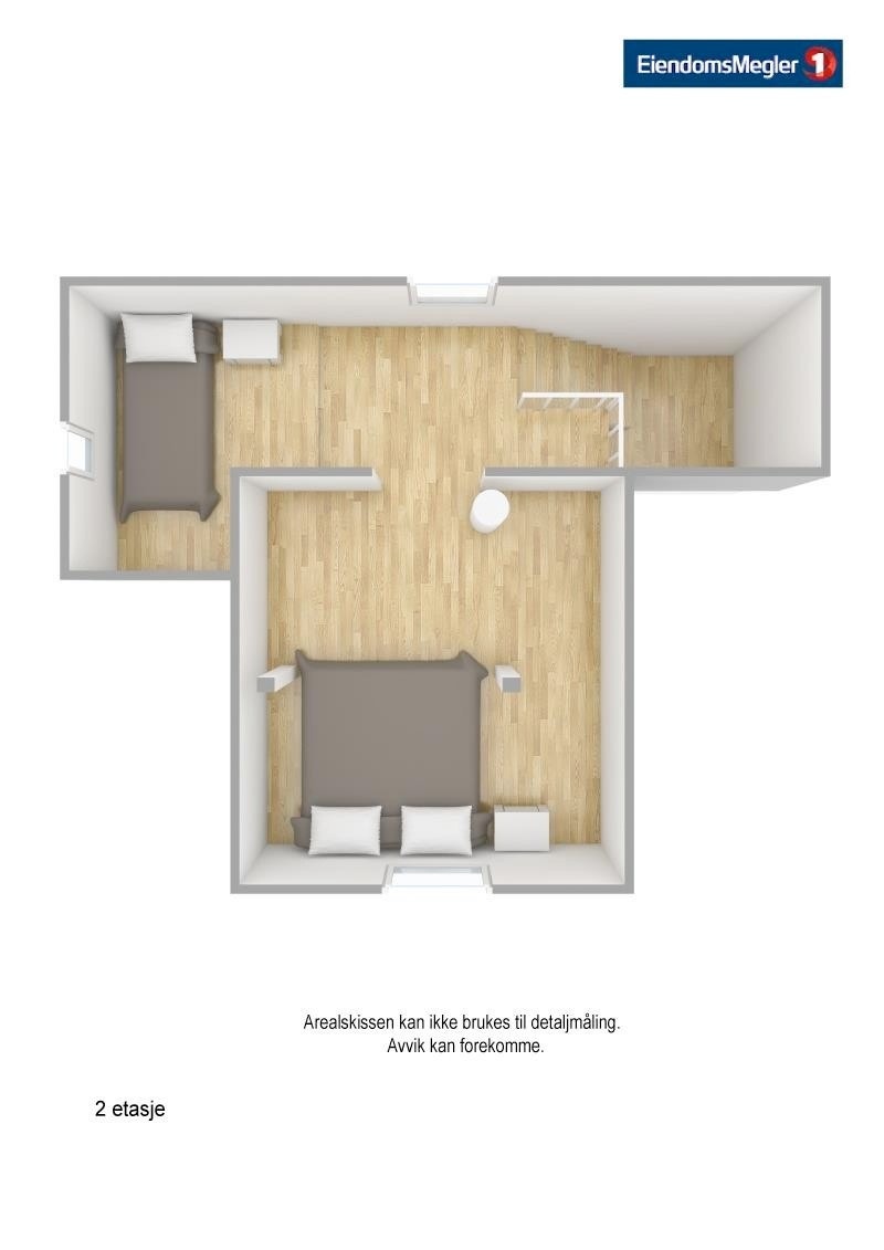 Plan 2 etasje Galleribilde