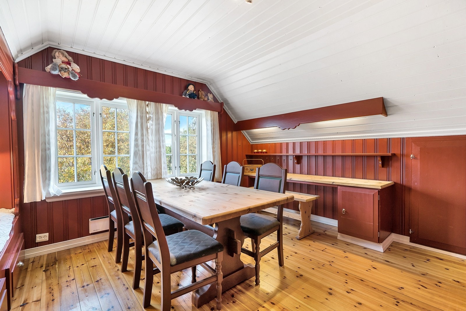 Det ene soverommet i toppetasjen Galleribilde