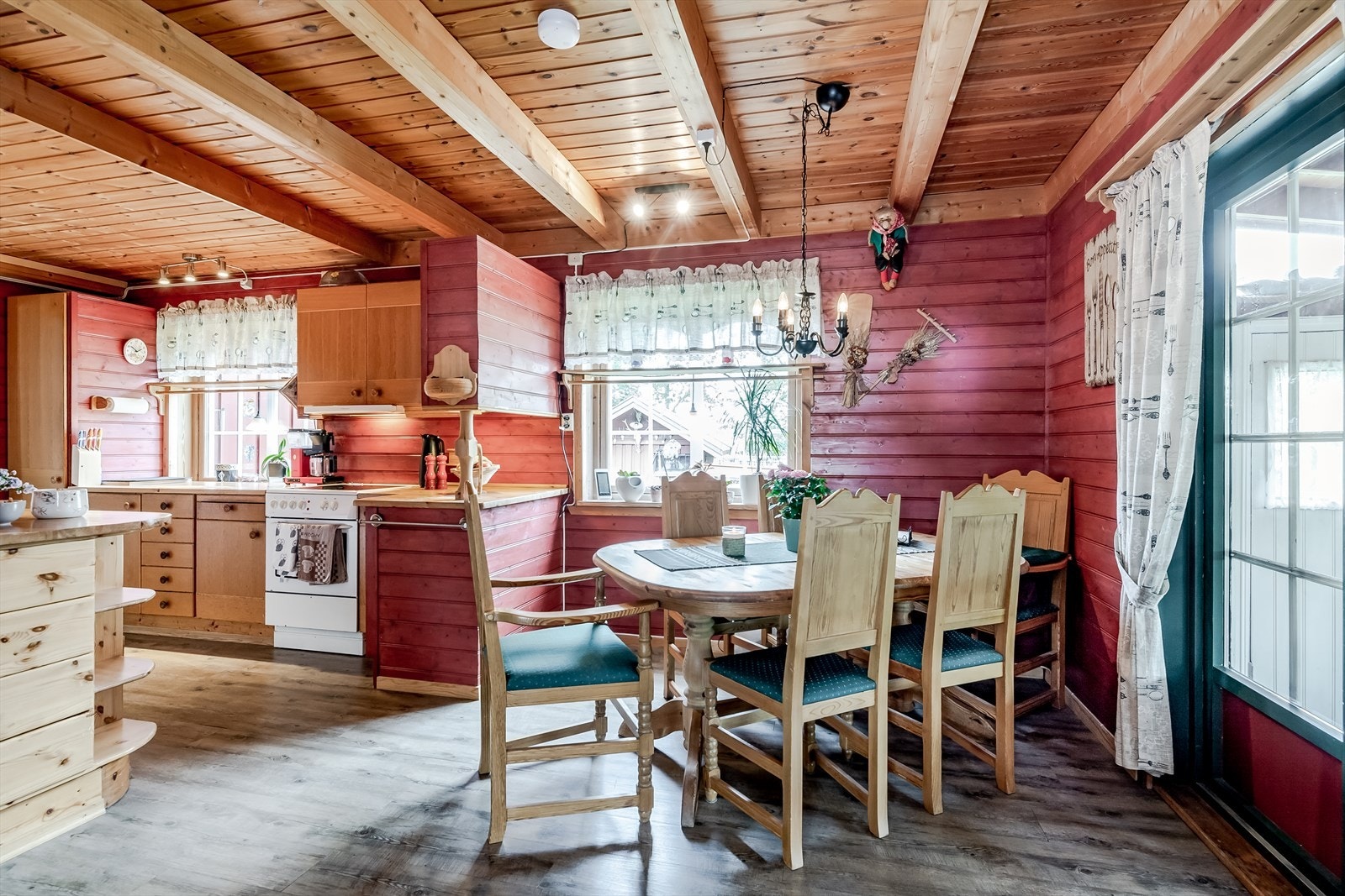 Hyggelig spiseplass Galleribilde