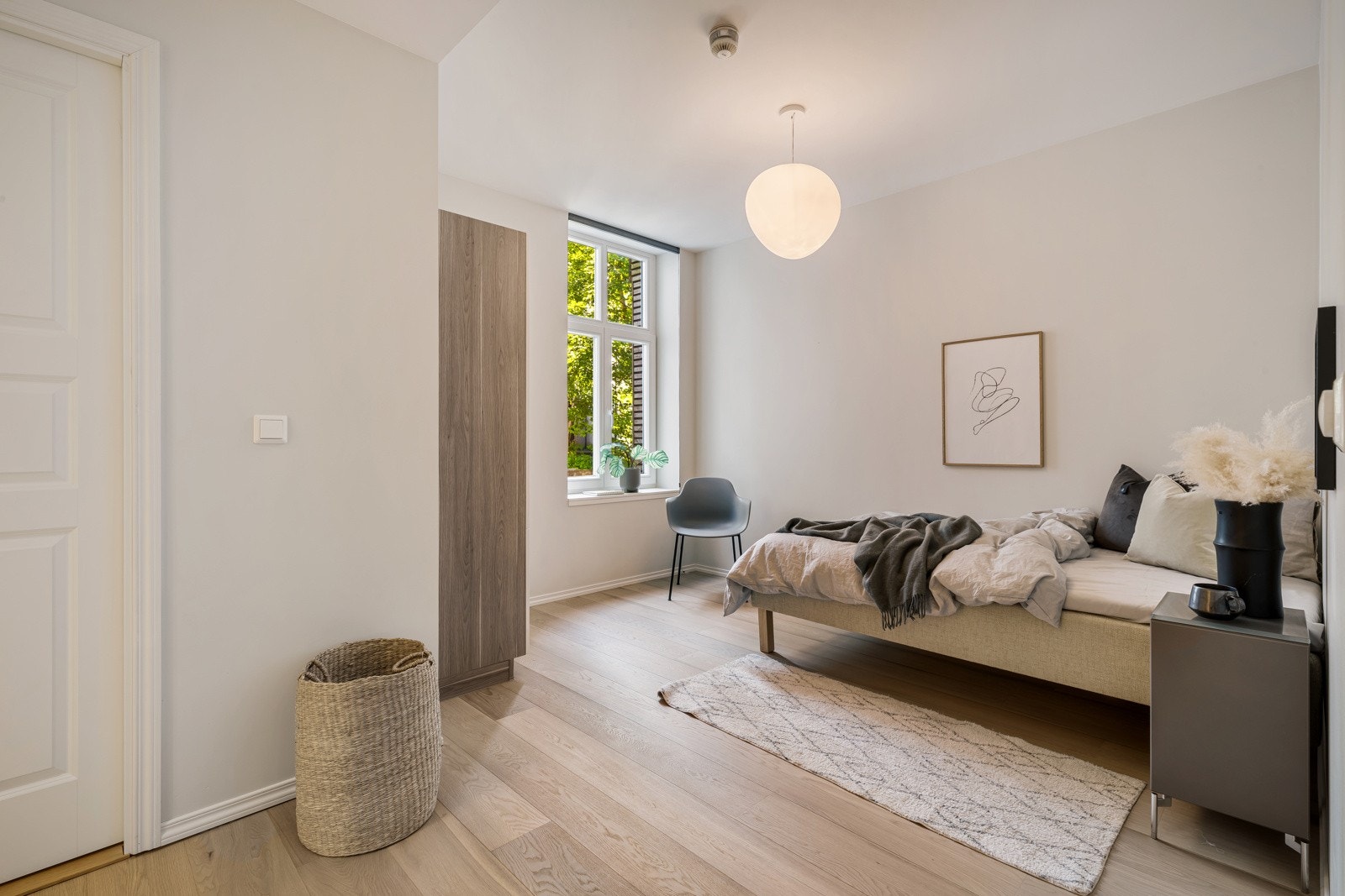 Leilighetens to soverom er begge av god størrelse. Galleribilde