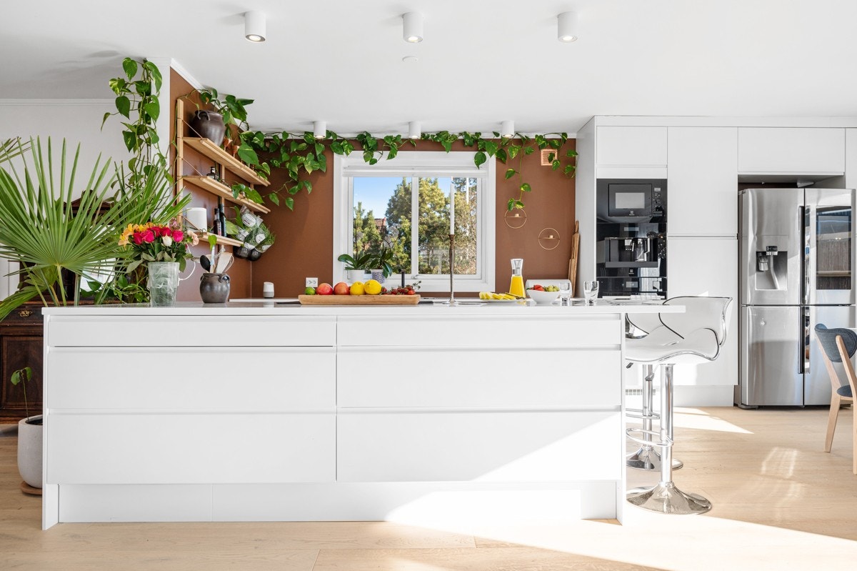 I 2018 ble det satt inn moderne kjøkken fra Epoq. Galleribilde