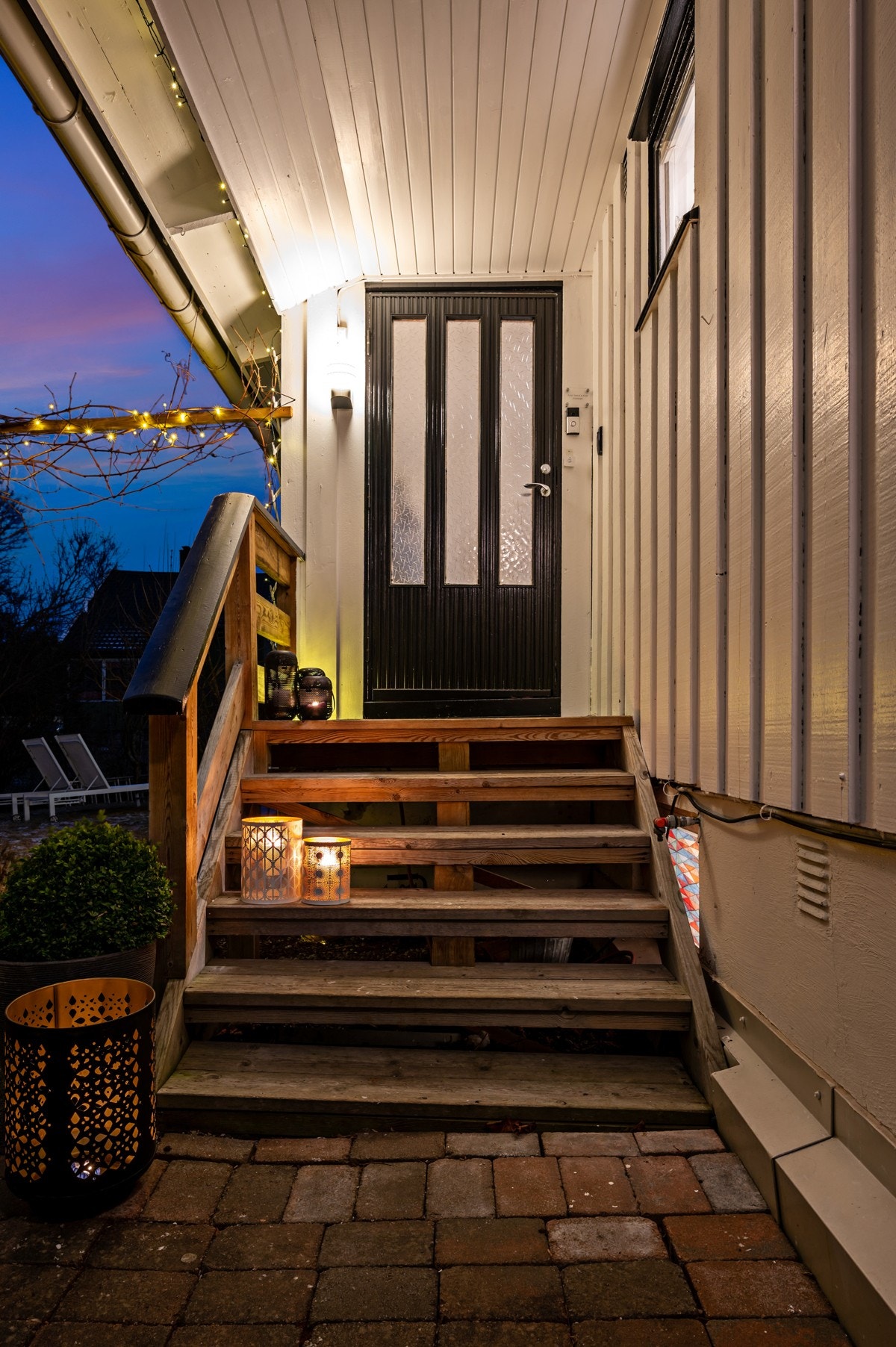 Hyggelig inngangsparti. Galleribilde