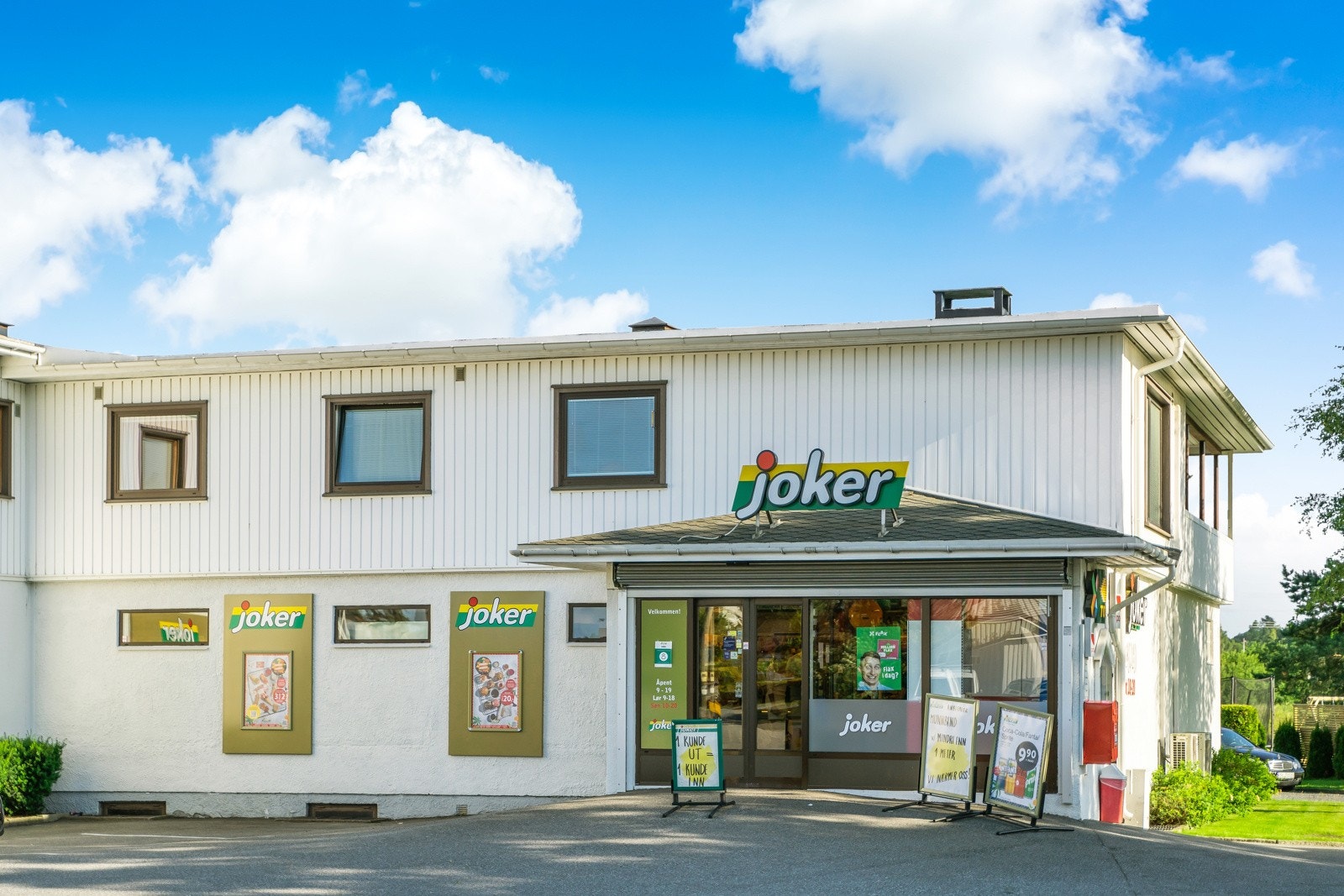 Joker er like ved leiligheten, praktisk! Galleribilde