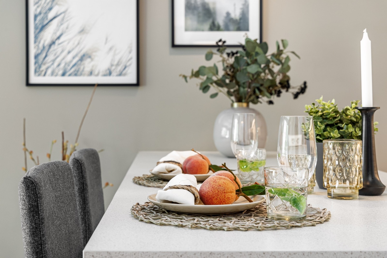 Detalj kjøkken. Galleribilde