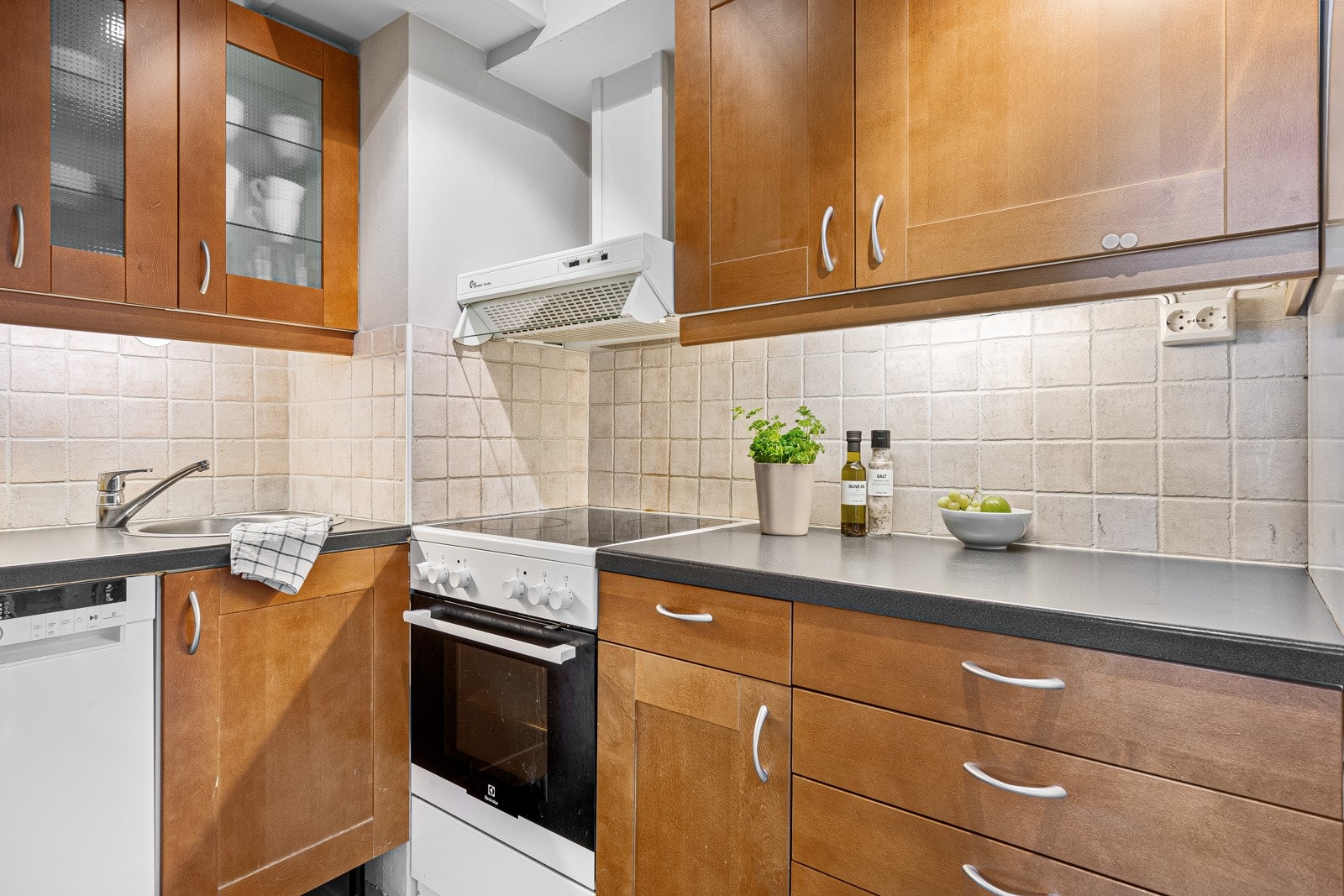 Kjøkkenet fremstår i god stand og er vurdert til tilstandsgrad 1 av takstmann Galleribilde