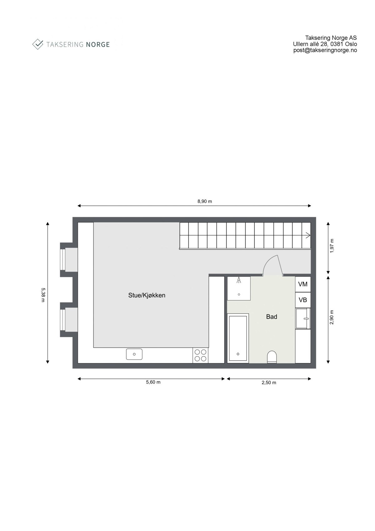 Plantegning - Underetasje Galleribilde