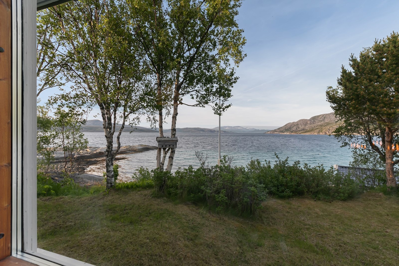 Hovedplan - Utsikt fra stue Galleribilde