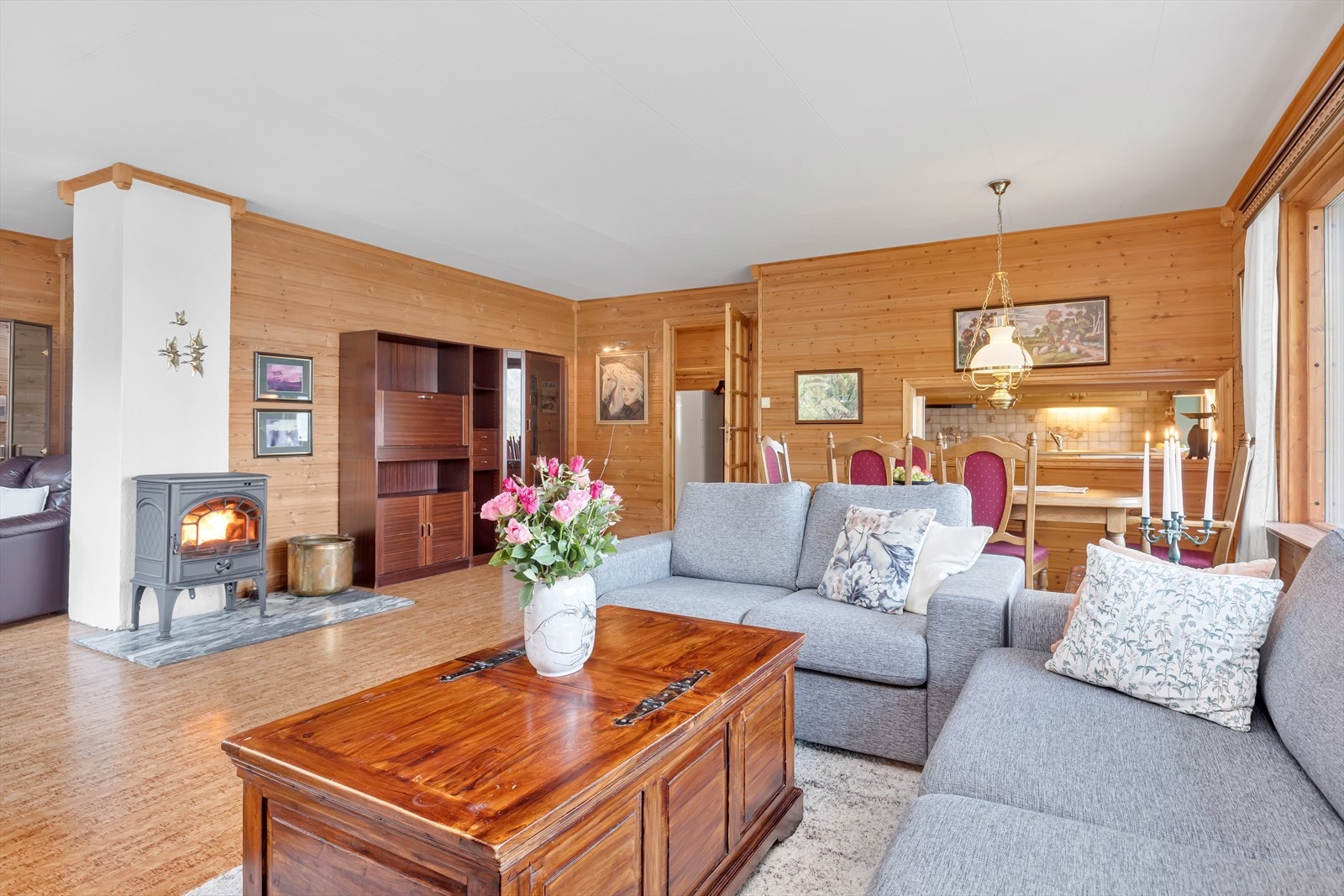 Hovedplan - Romslig stue Galleribilde