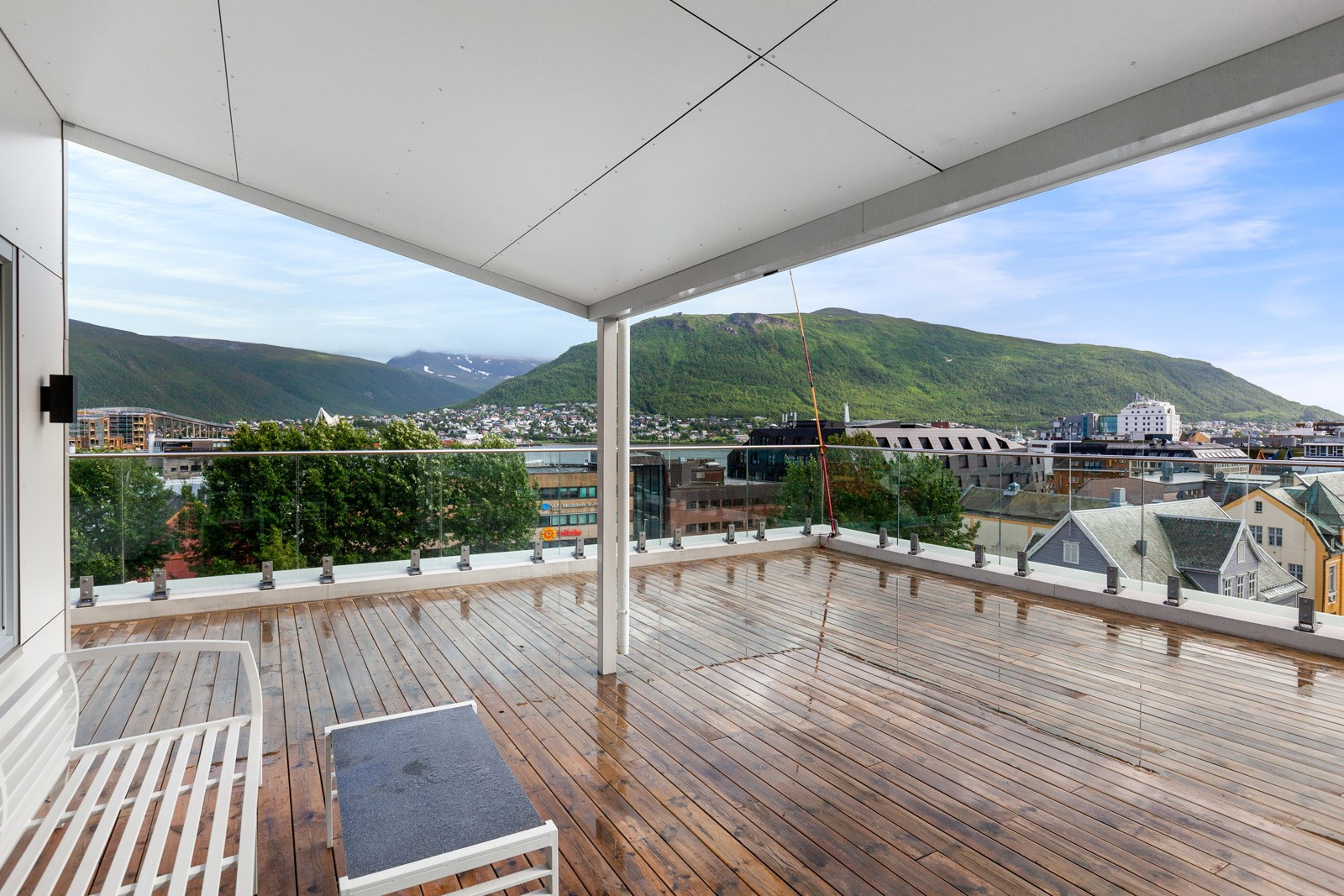Eksklusivt fellesareal med stor takterrasse