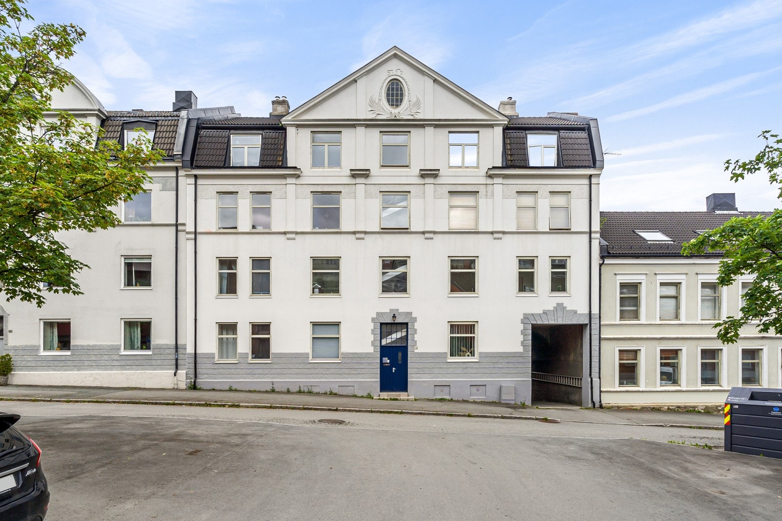 Her bor du svært sentralt men samtidig tilbaketrukket i en gate med lite støy Galleribilde