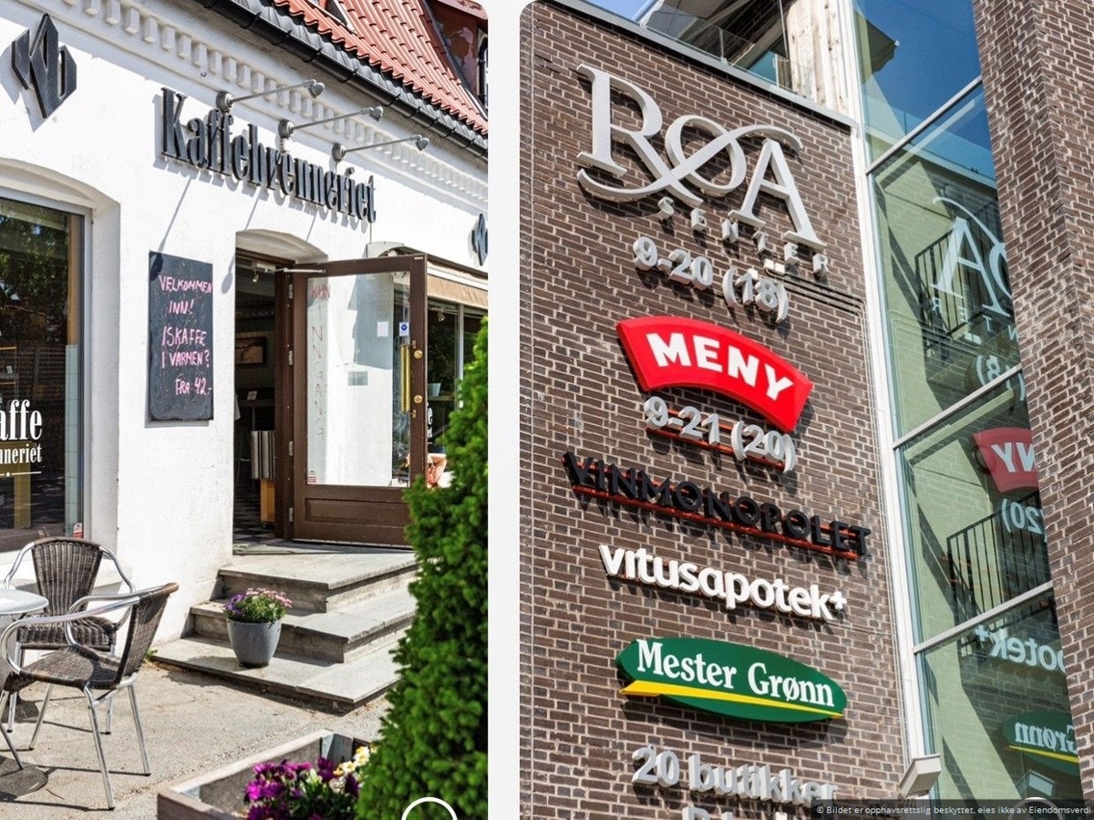 Områdebilde - Gangavstand til Røa Senter som har alt av fasiliteter. Galleribilde