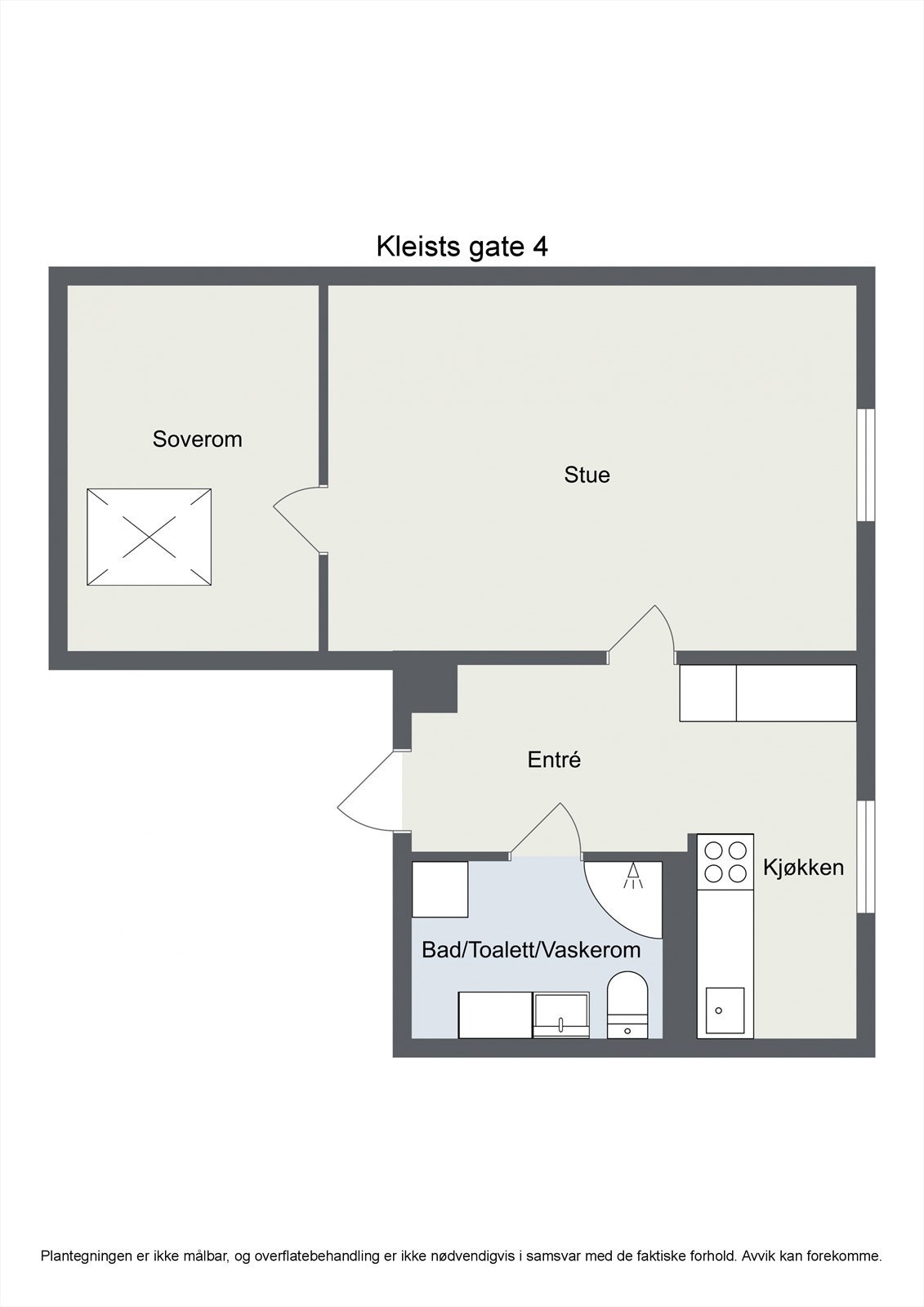 Planskisse Galleribilde